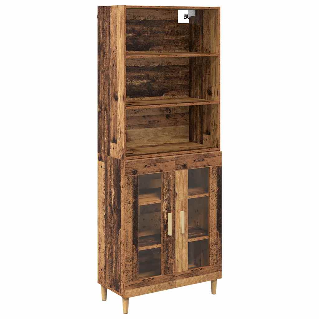 Bufet Lemn Vechi 69,5 x 32,5 x 180 cm Lemn compozit