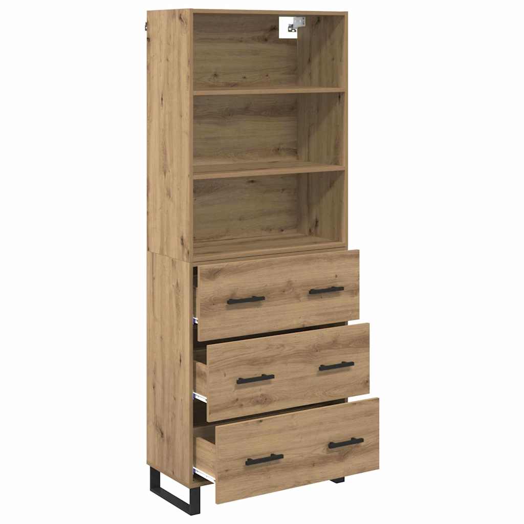 Bufet cu sertar Stejar Artizanal 69,5 x 34 x 180 cm — imaginea 6