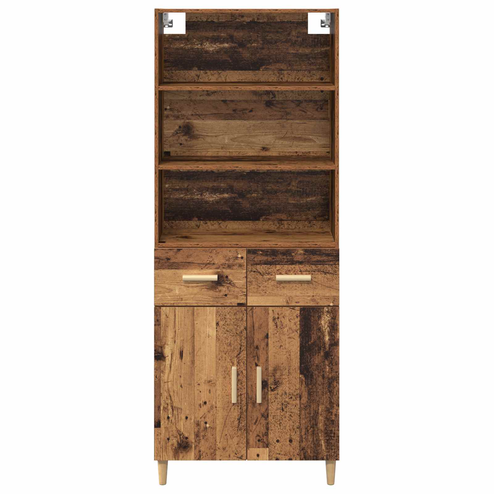 Bufet cu sertar Lemn Vechi 69,5 x 32,5 x 180 cm Lemn compozit — imaginea 8