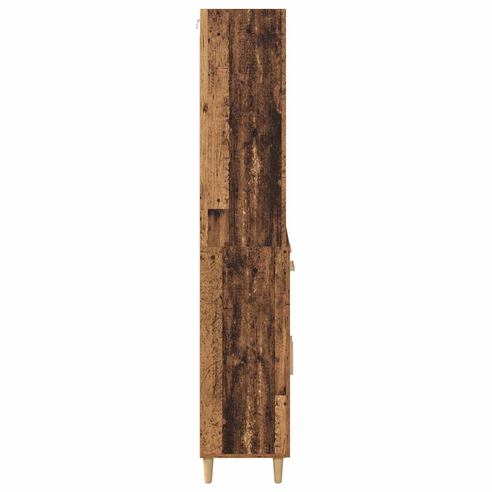 Bufet cu sertar Lemn Vechi 69,5 x 32,5 x 180 cm Lemn compozit — imaginea 9