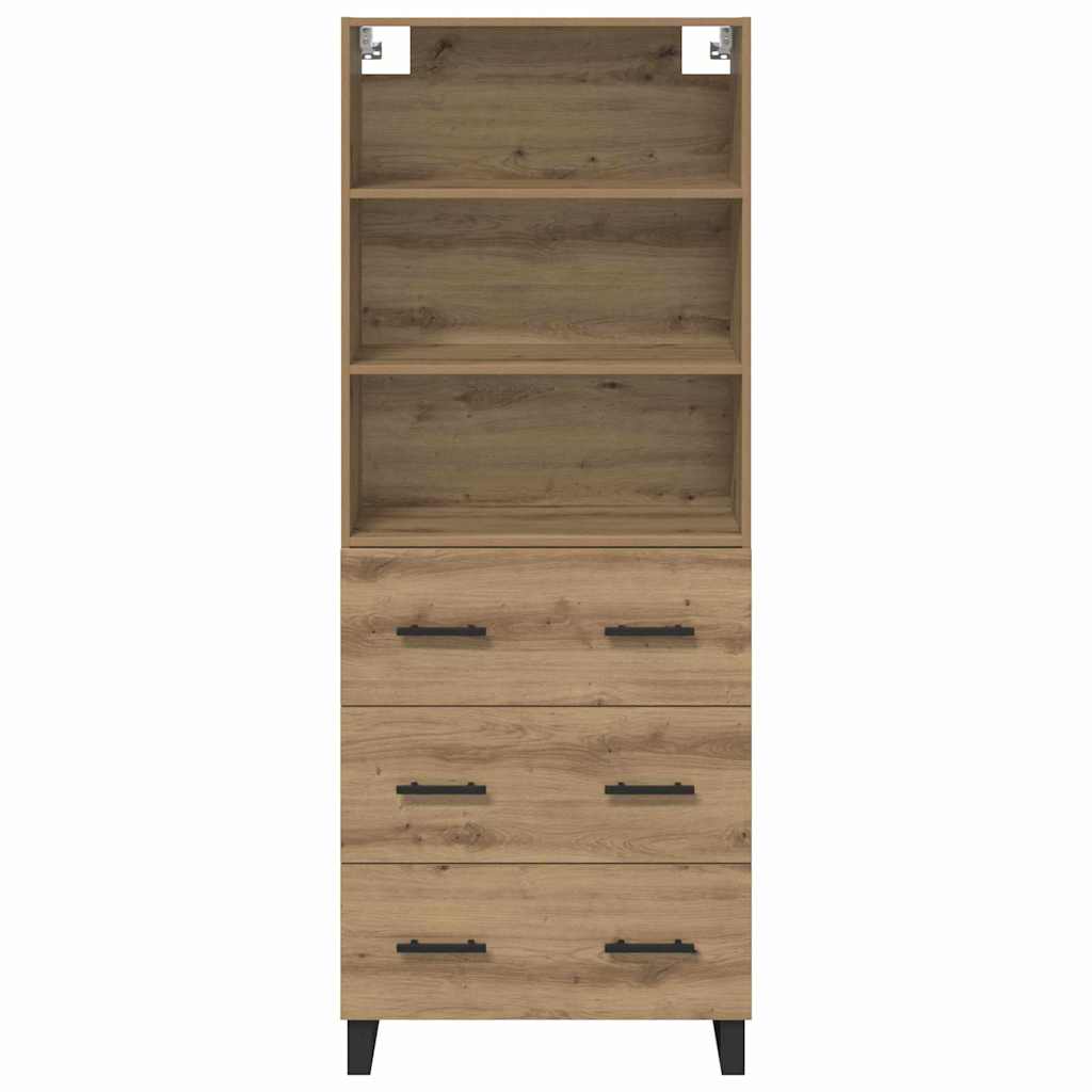 Bufet cu sertar Stejar Artizanal 69,5 x 34 x 180 cm — imaginea 9