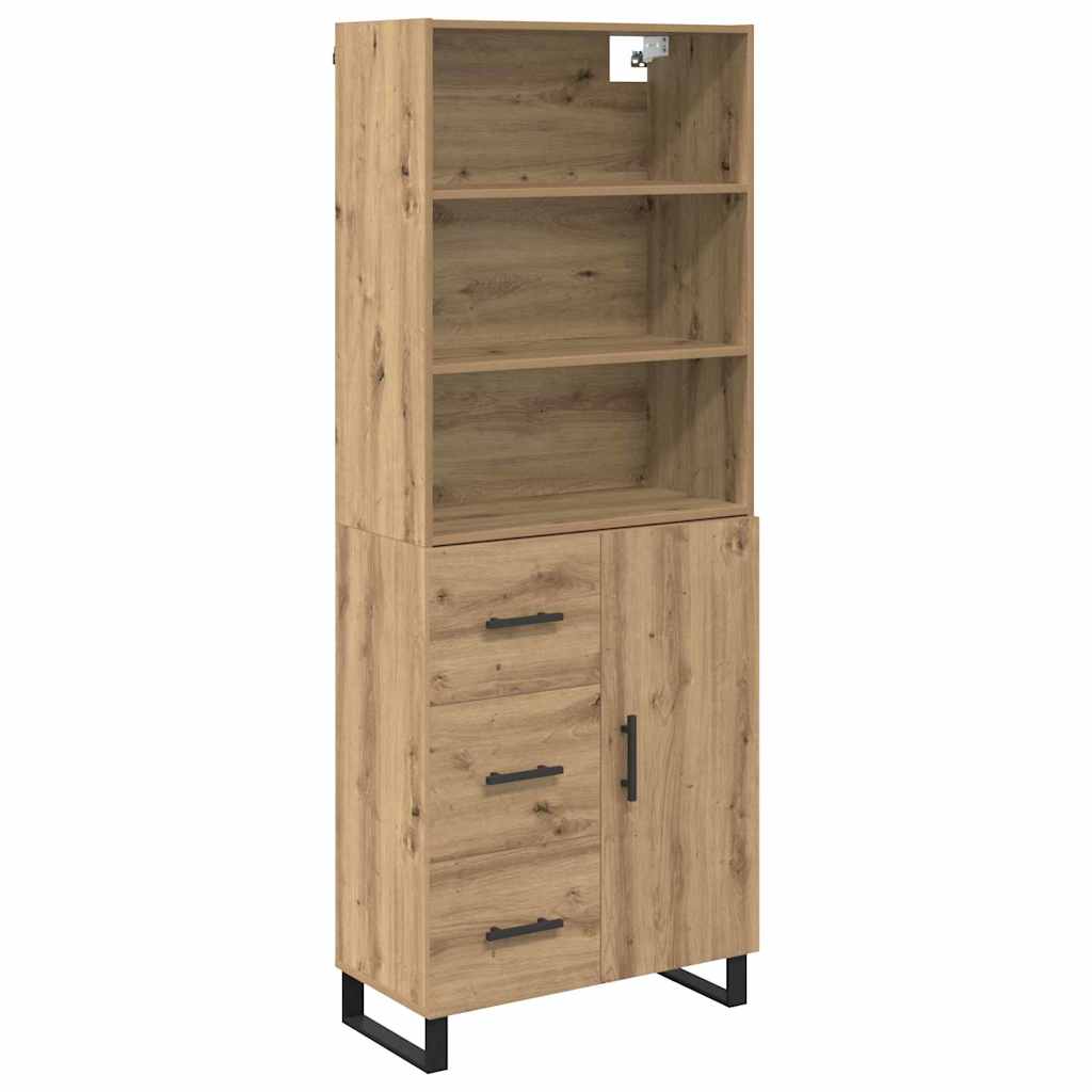 Bufet cu sertar Stejar Artizanal 69,5 x 34 x 180 cm