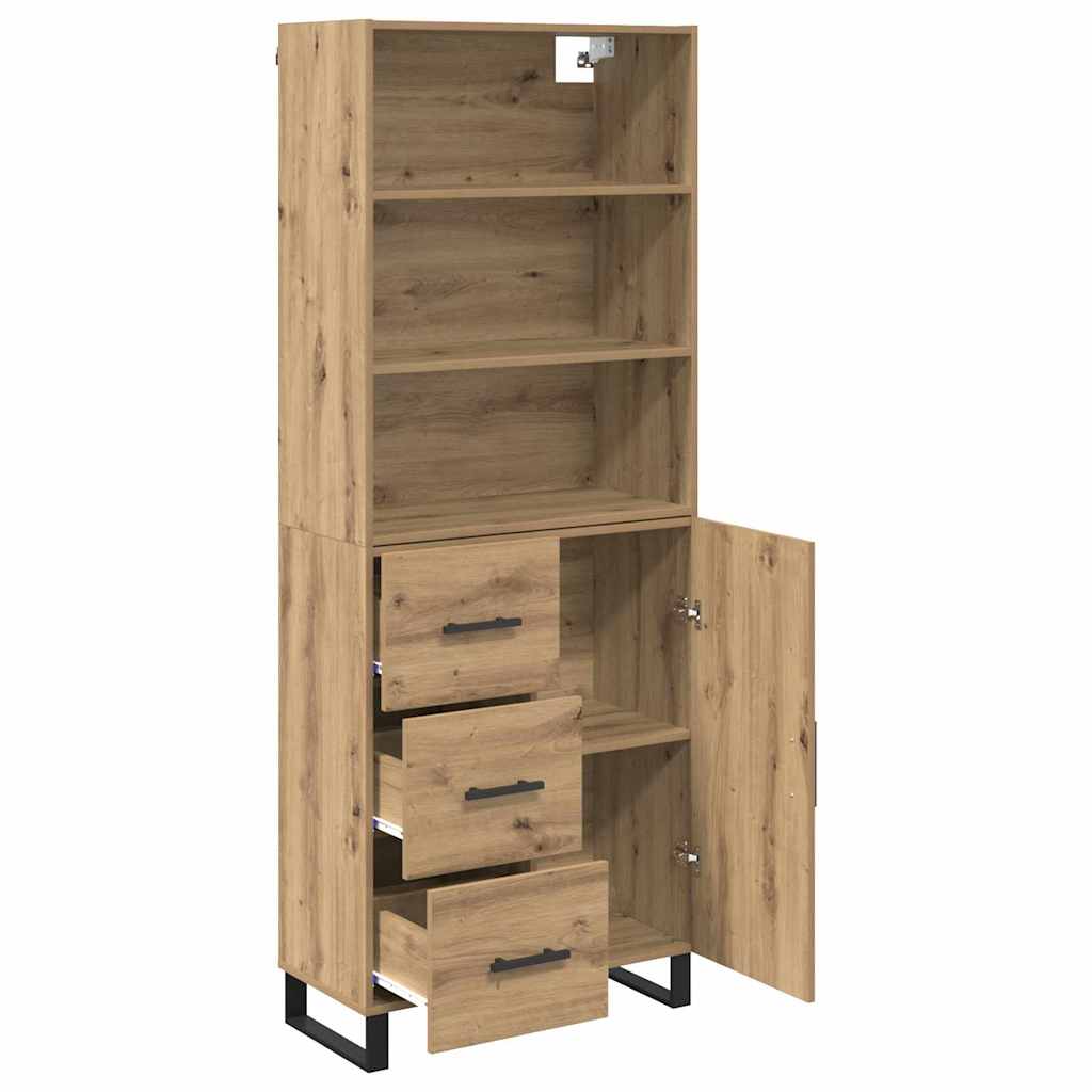 Bufet cu sertar Stejar Artizanal 69,5 x 34 x 180 cm — imaginea 6