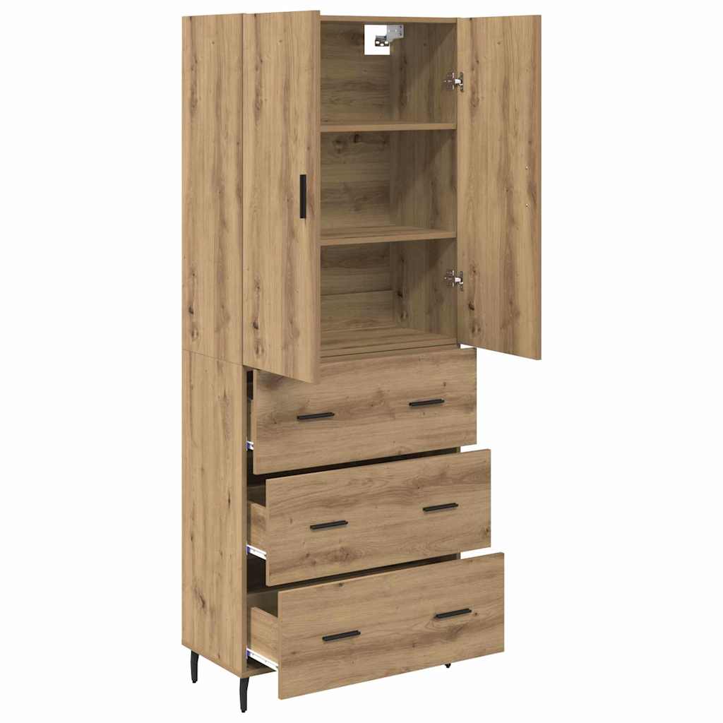 Bufet cu sertar Stejar Artizanal 69,5 x 34 x 180 cm — imaginea 6