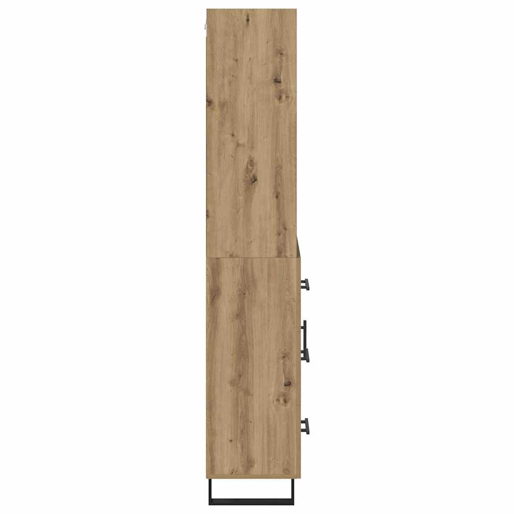 Bufet cu sertar Stejar Artizanal 69,5 x 34 x 180 cm — imaginea 10