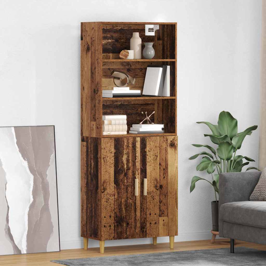 Bufet Lemn Vechi 69,5 x 32,5 x 180 cm Lemn compozit — imaginea 2