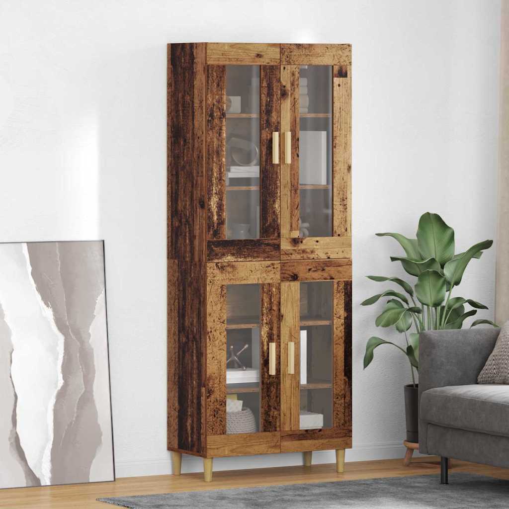 Bufet Lemn Vechi 69,5 x 34 x 180 cm Lemn compozit — imaginea 2