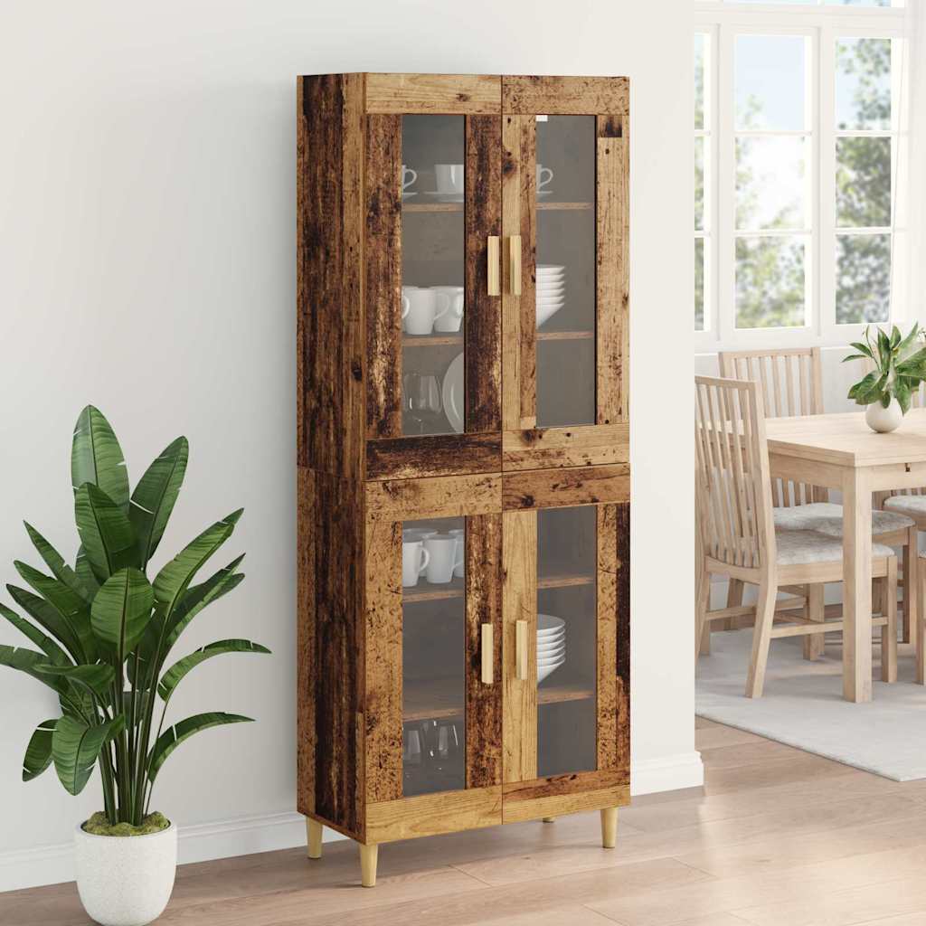 Bufet Lemn Vechi 69,5 x 34 x 180 cm Lemn compozit — imaginea 5
