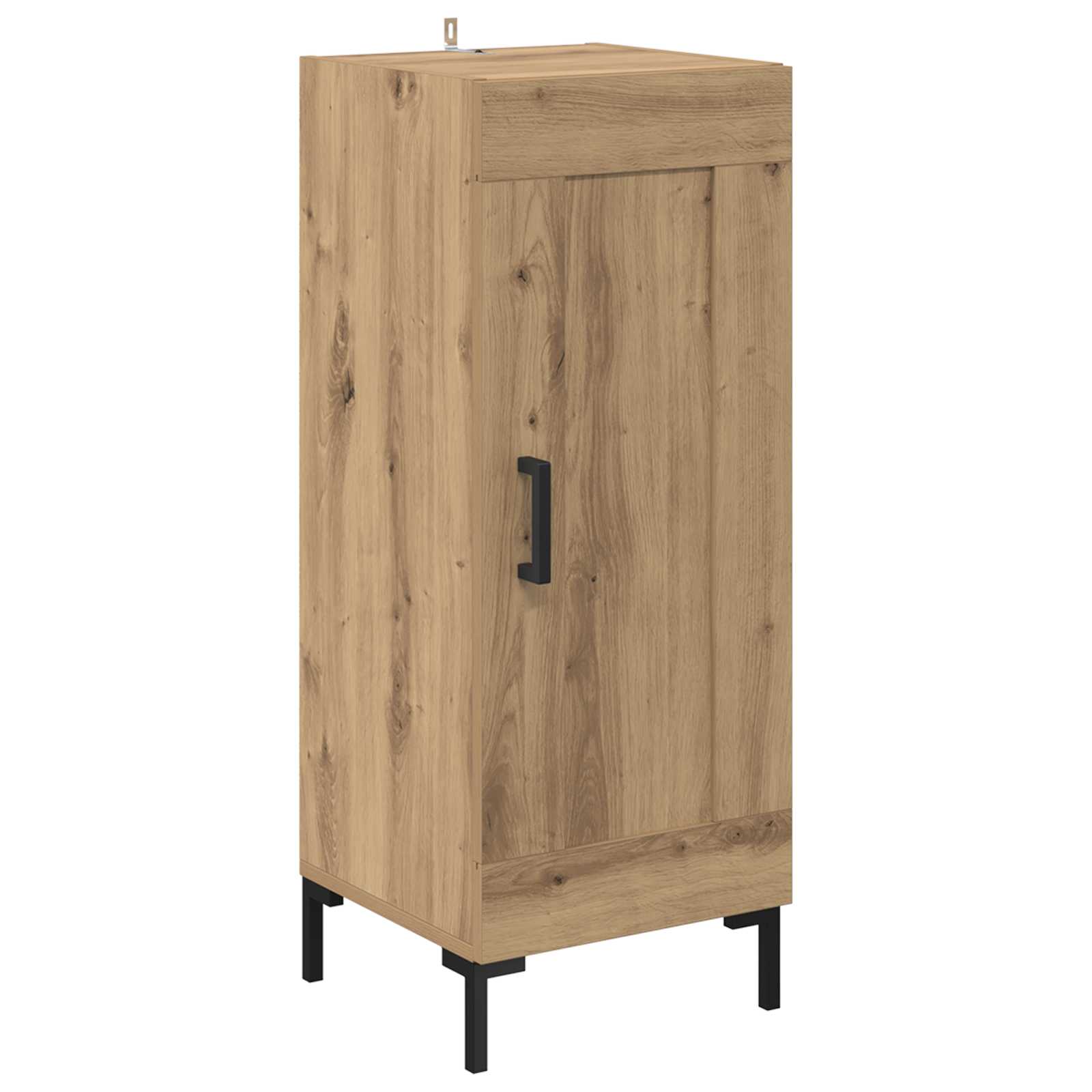 Bufet Stejar Artizanal 69,5 x 34 x 180 cm Lemn compozit — imaginea 6