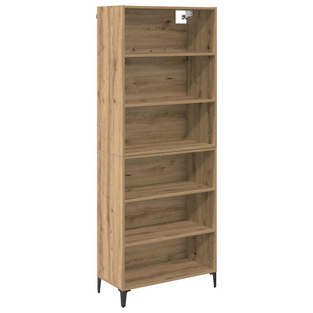 Bufet Stejar Artizanal 69,5 x 34 x 180 cm Lemn compozit