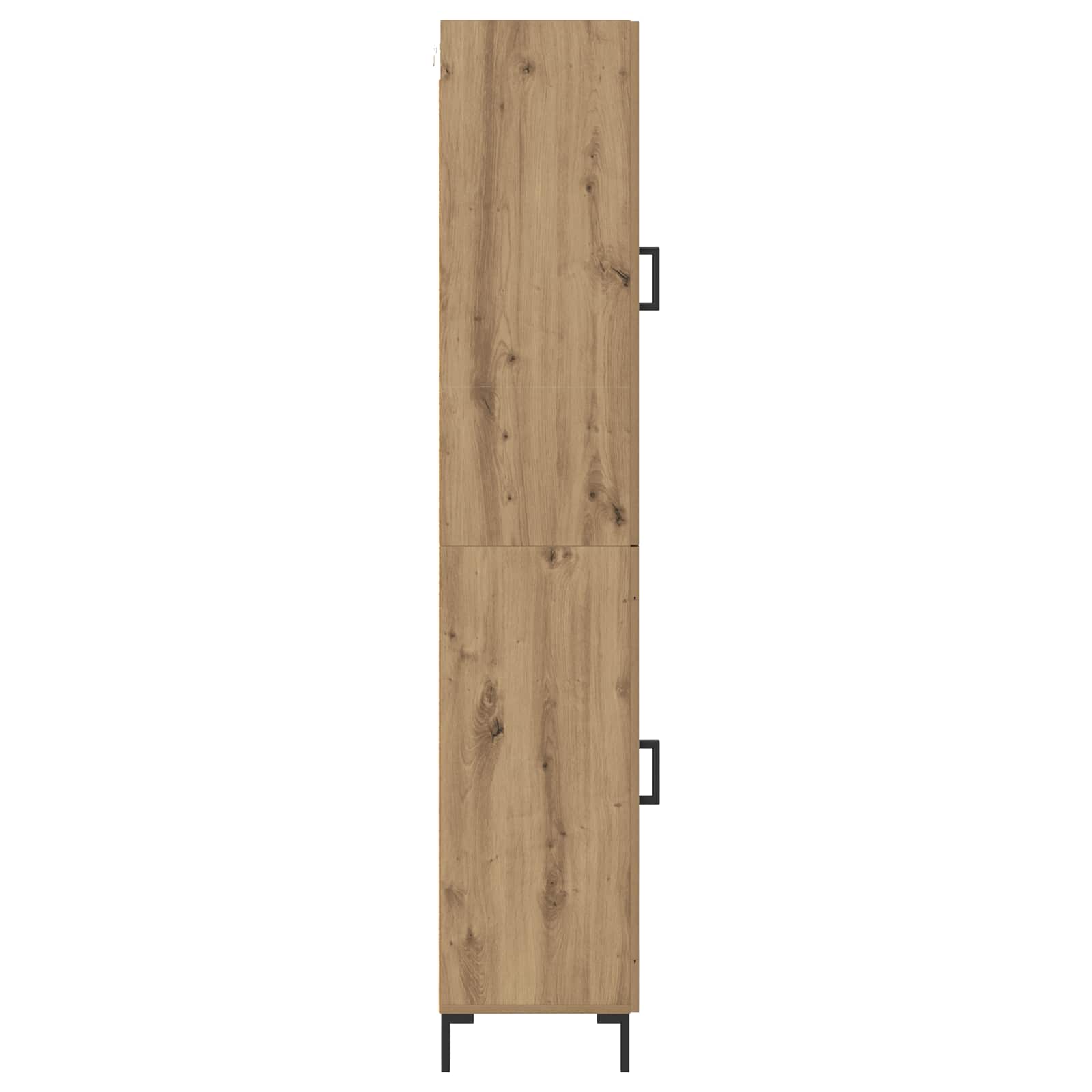 Bufet Stejar Artizanal 69,5 x 34 x 180 cm Lemn compozit — imaginea 9