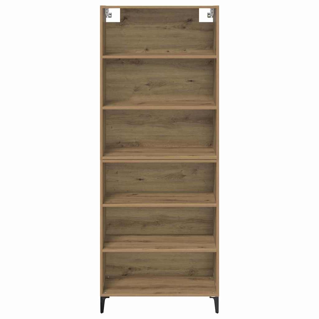 Bufet Stejar Artizanal 69,5 x 34 x 180 cm Lemn compozit — imaginea 8
