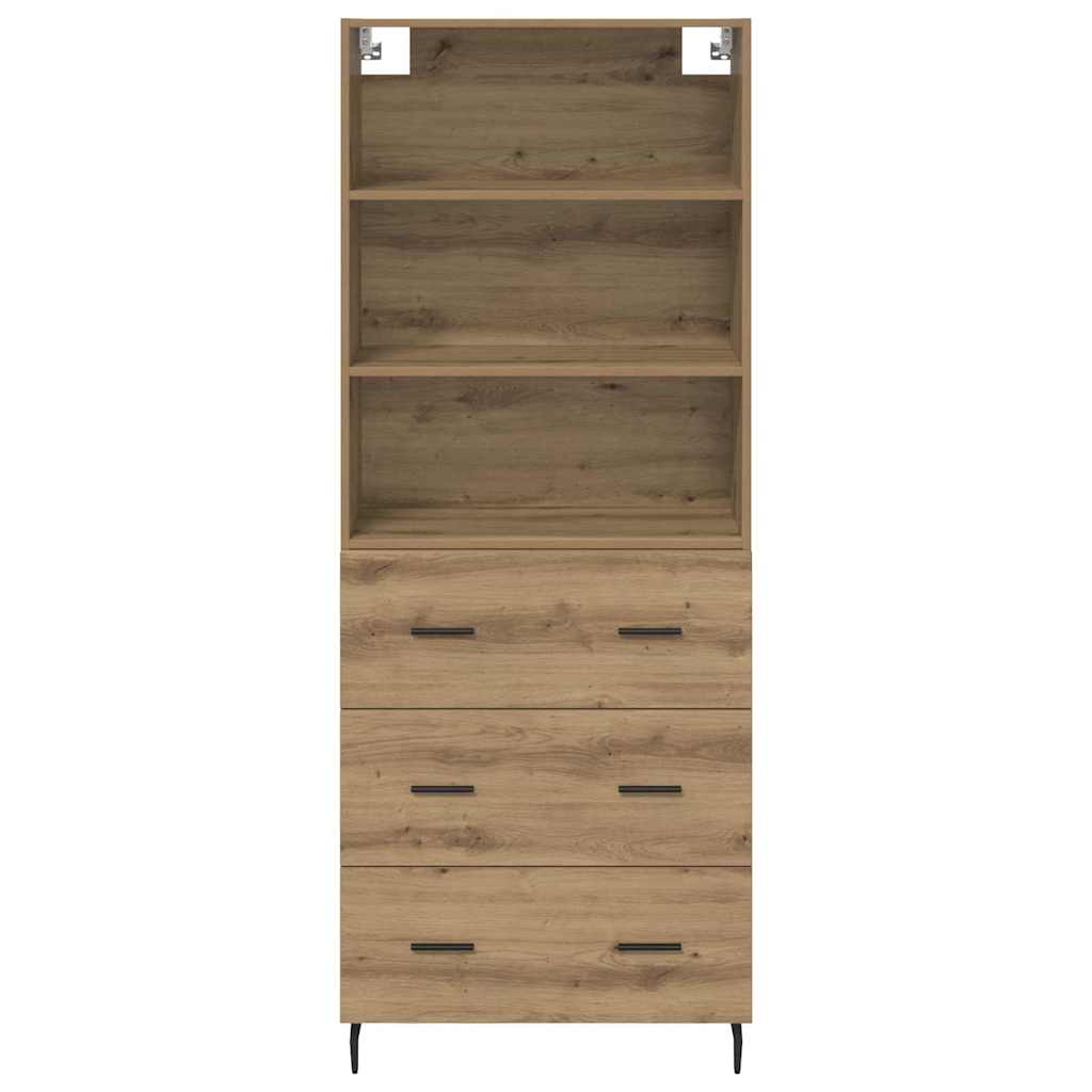 Bufet cu sertar Stejar Artizanal 69,5 x 34 x 180 cm — imaginea 9