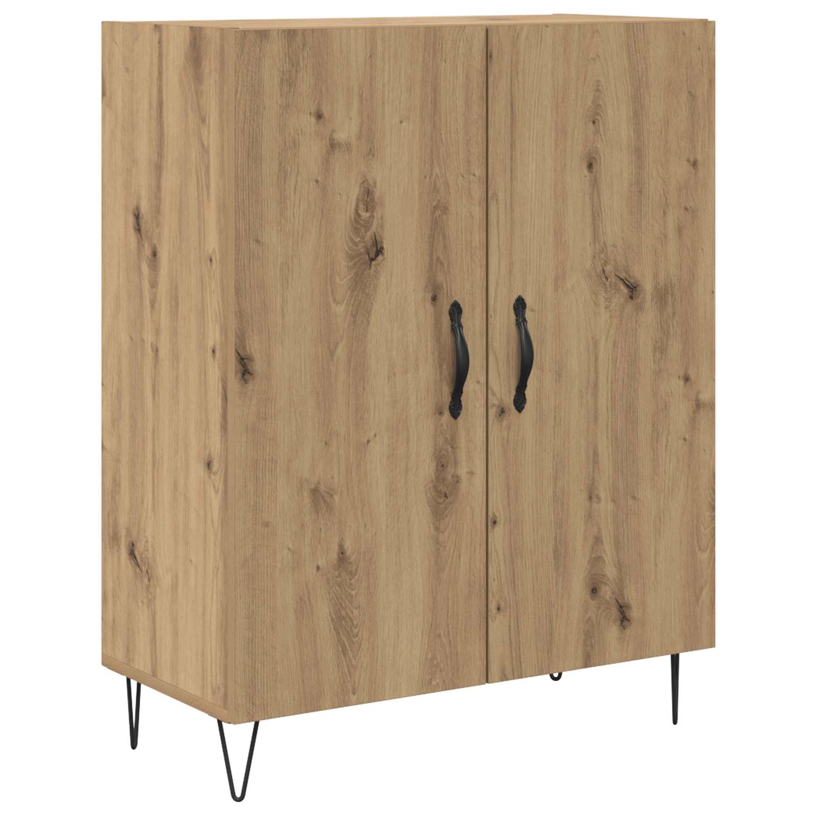 Bufet Stejar Artizanal 69,5 x 34 x 180 cm Lemn compozit — imaginea 6
