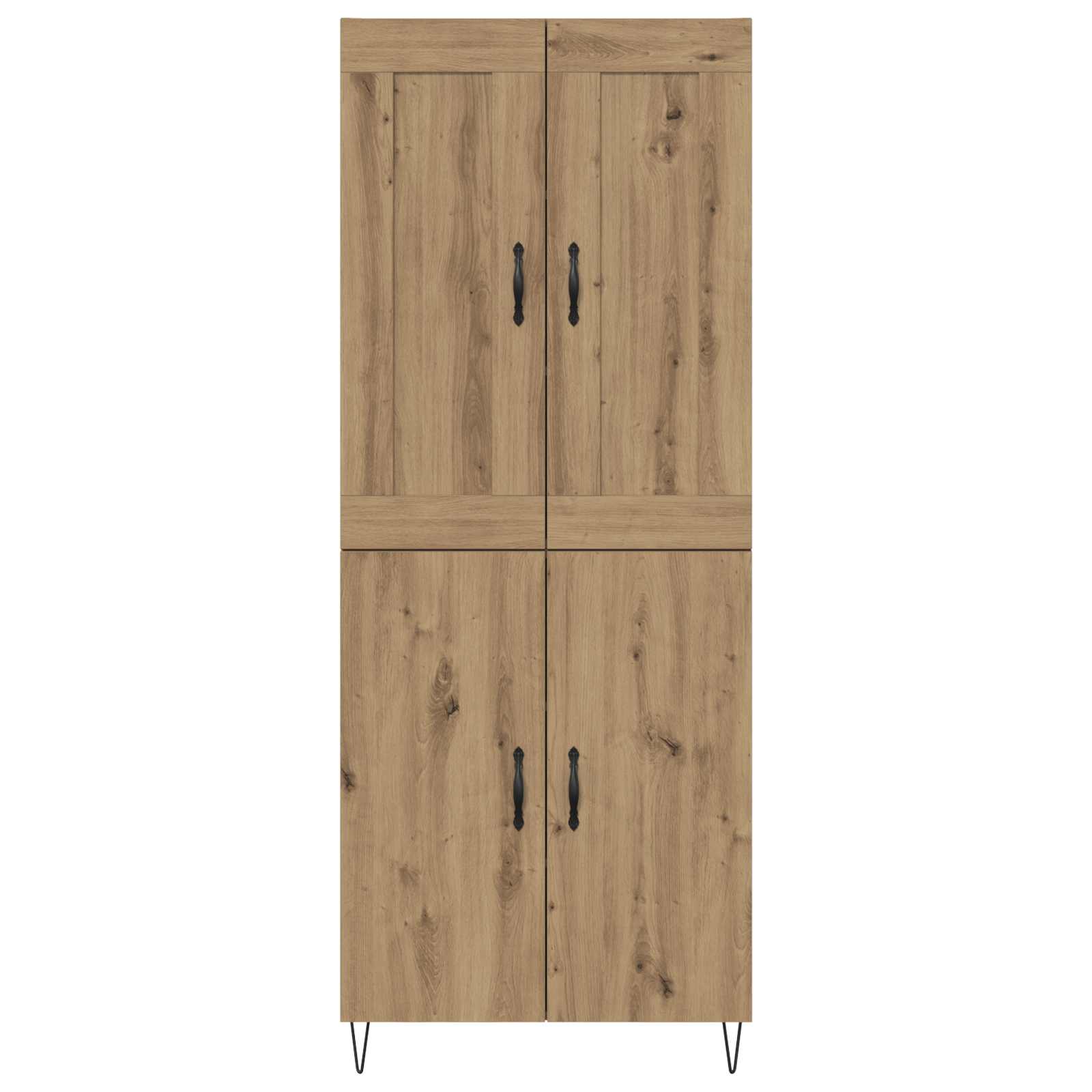 Bufet Stejar Artizanal 69,5 x 34 x 180 cm Lemn compozit — imaginea 8