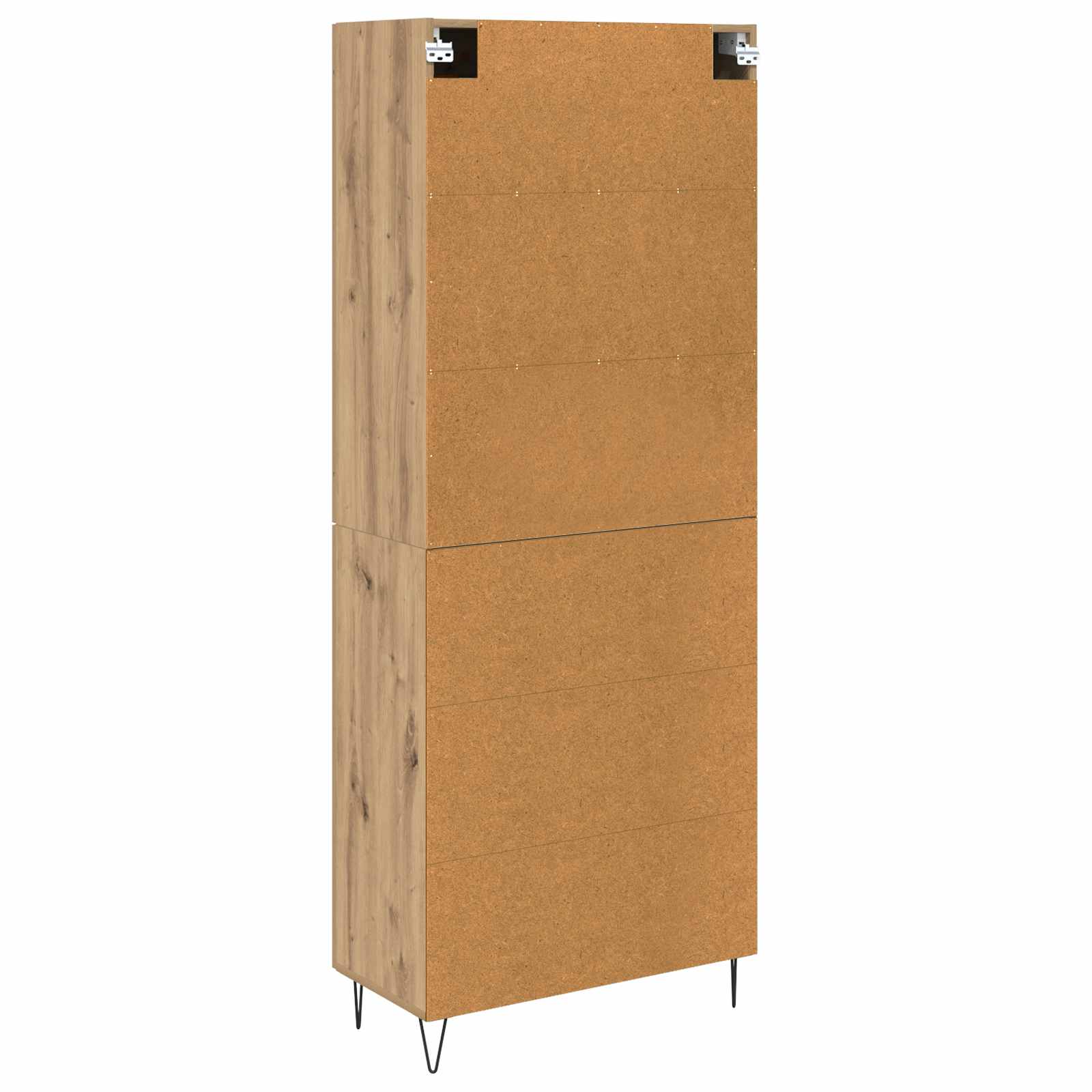 Bufet Stejar Artizanal 69,5 x 34 x 180 cm Lemn compozit — imaginea 10