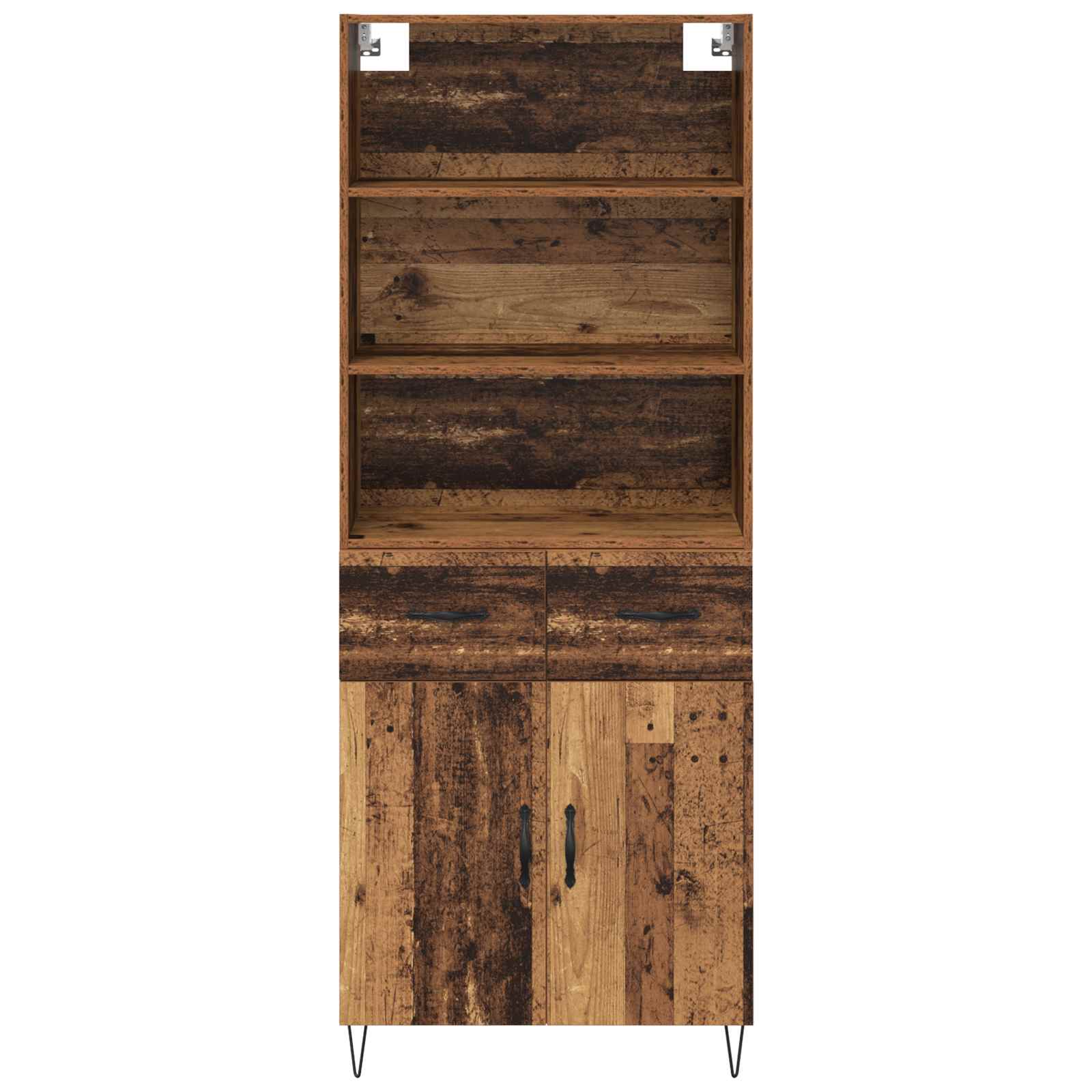 Bufet cu sertar Lemn Vechi 69,5 x 32,5 x 180 cm Lemn compozit — imaginea 8