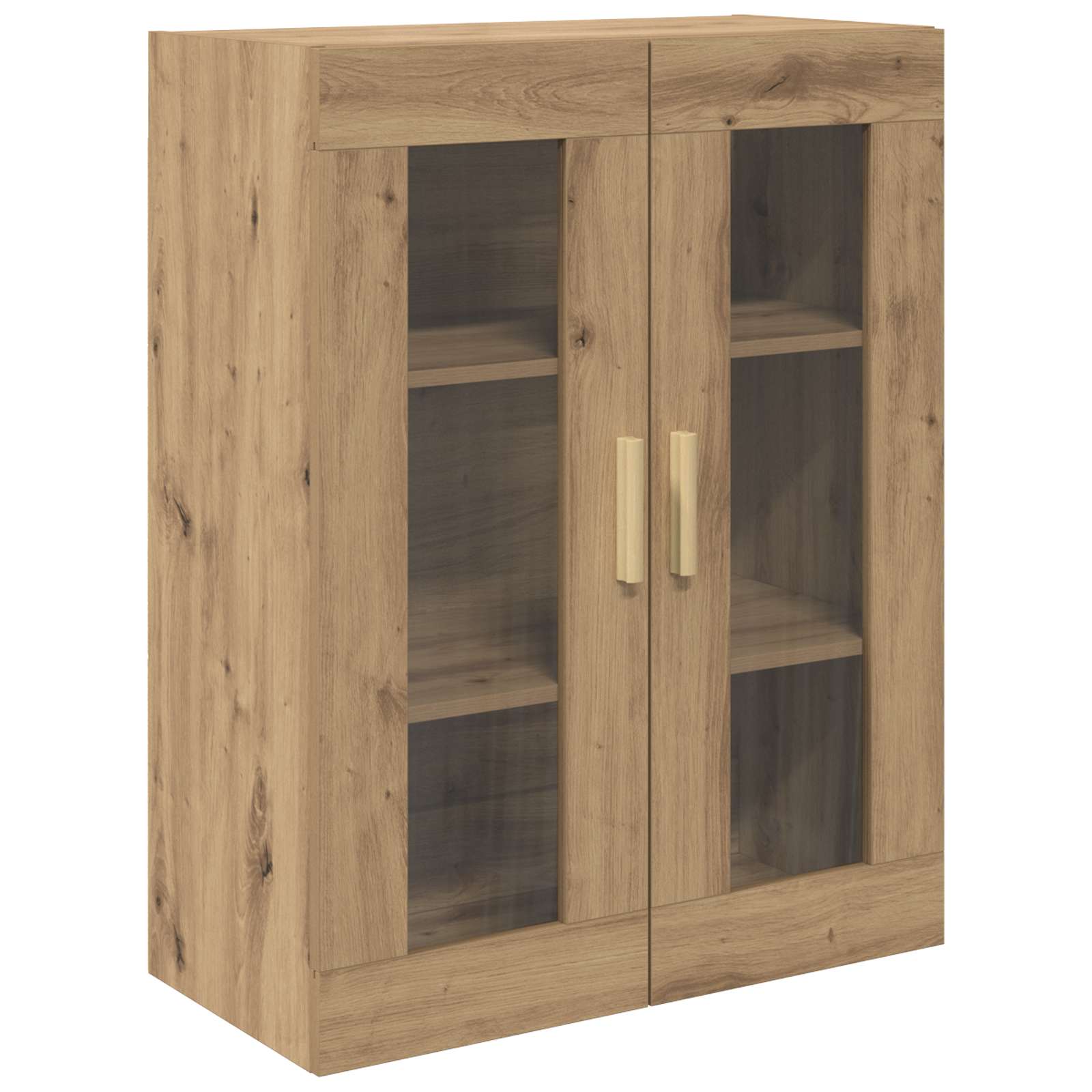 Bufet Stejar Artizanal 69,5 x 34 x 180 cm Lemn compozit — imaginea 7