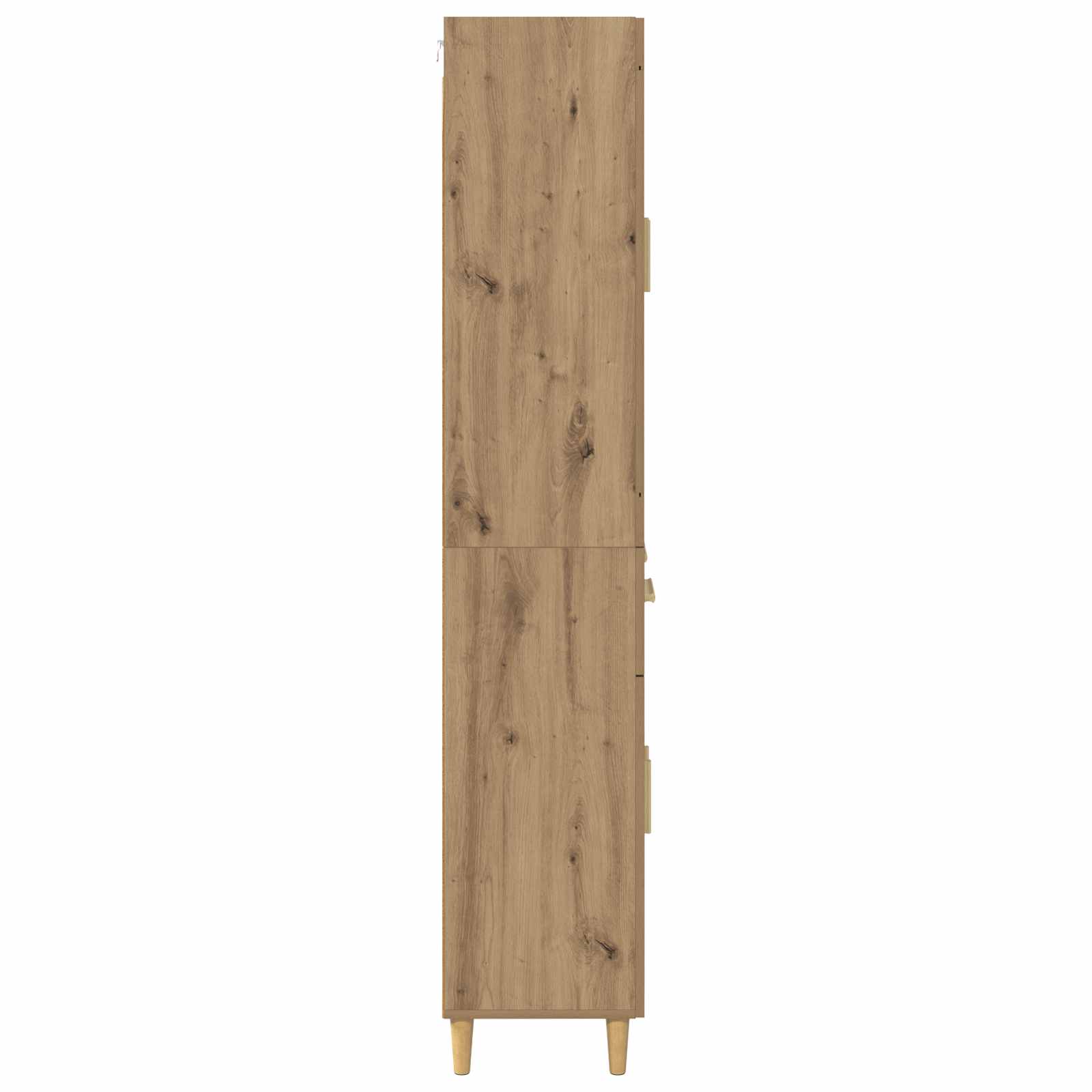 Bufet Stejar Artizanal 69,5 x 34 x 180 cm Lemn compozit — imaginea 9