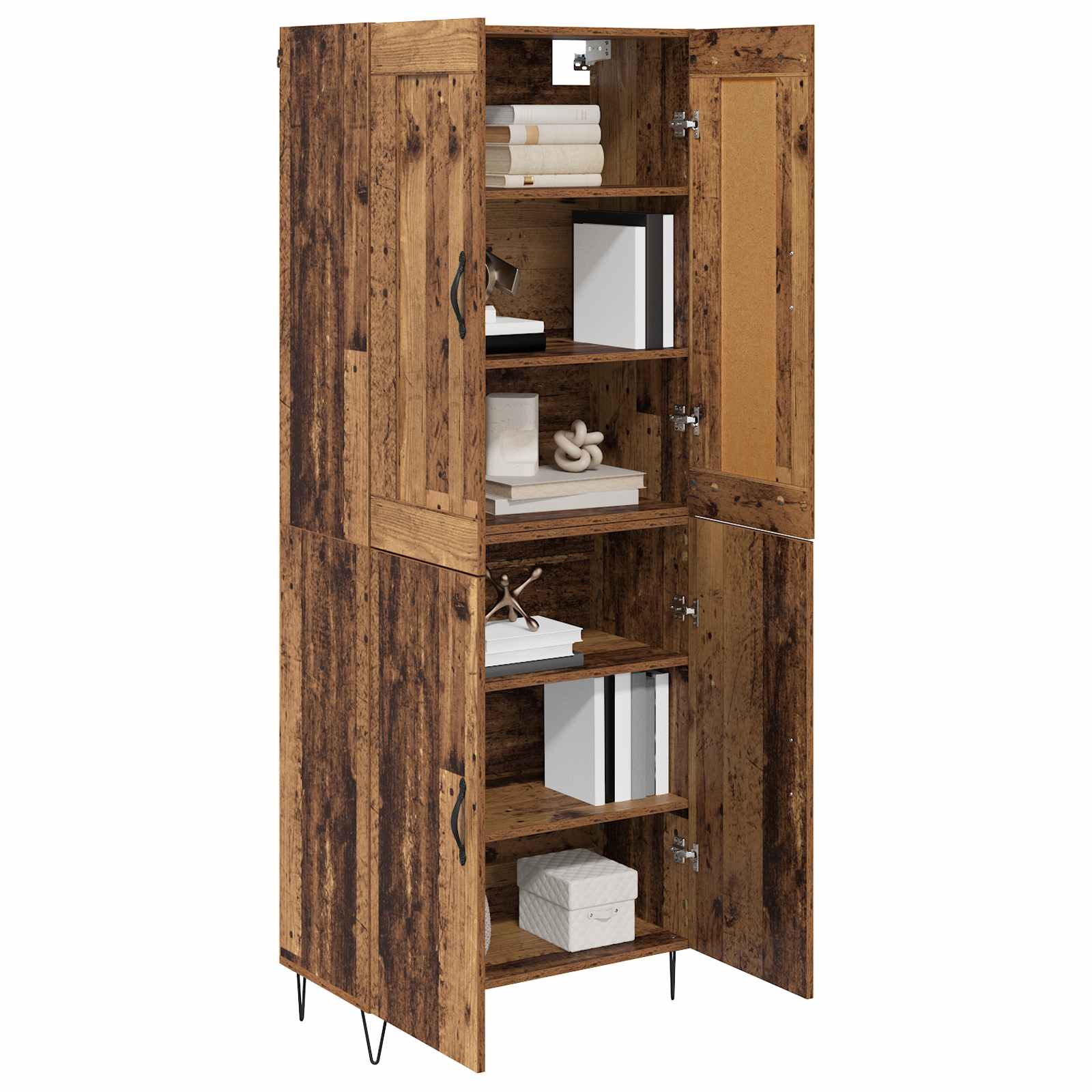Bufet Lemn Vechi 69,5 x 34 x 180 cm Lemn compozit — imaginea 3