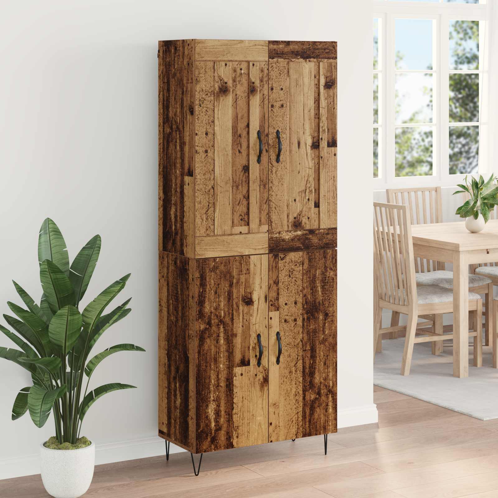 Bufet Lemn Vechi 69,5 x 34 x 180 cm Lemn compozit — imaginea 4