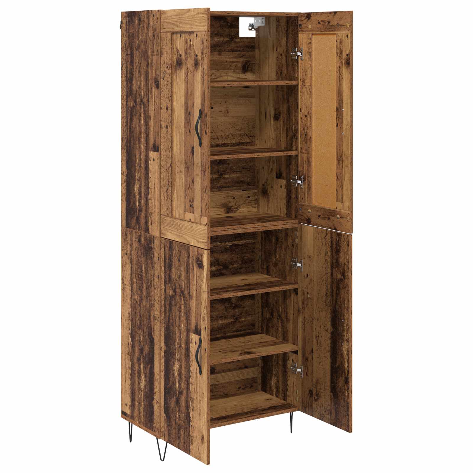 Bufet Lemn Vechi 69,5 x 34 x 180 cm Lemn compozit — imaginea 5
