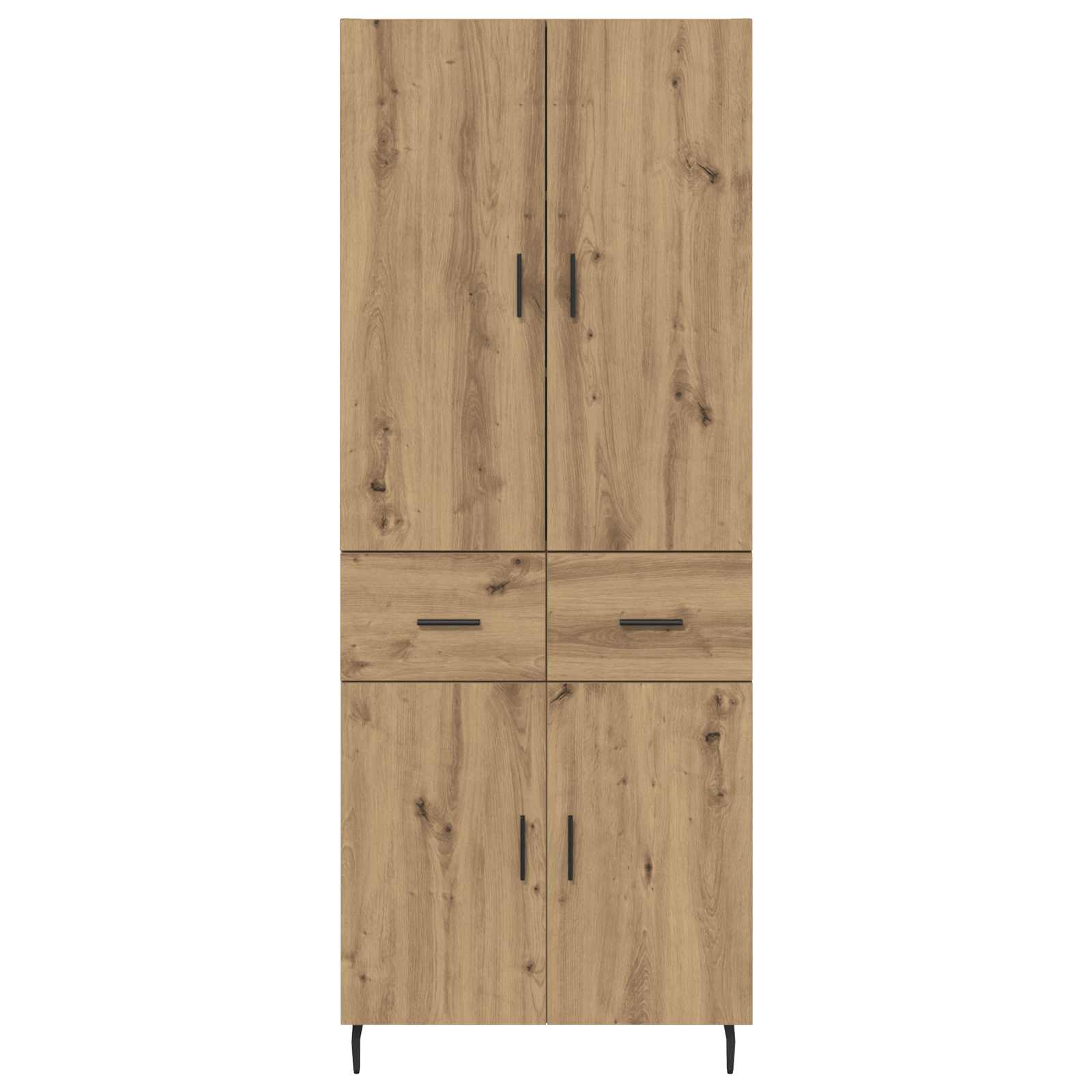 Bufet cu sertar Stejar Artizanal 69,5 x 34 x 180 cm — imaginea 8