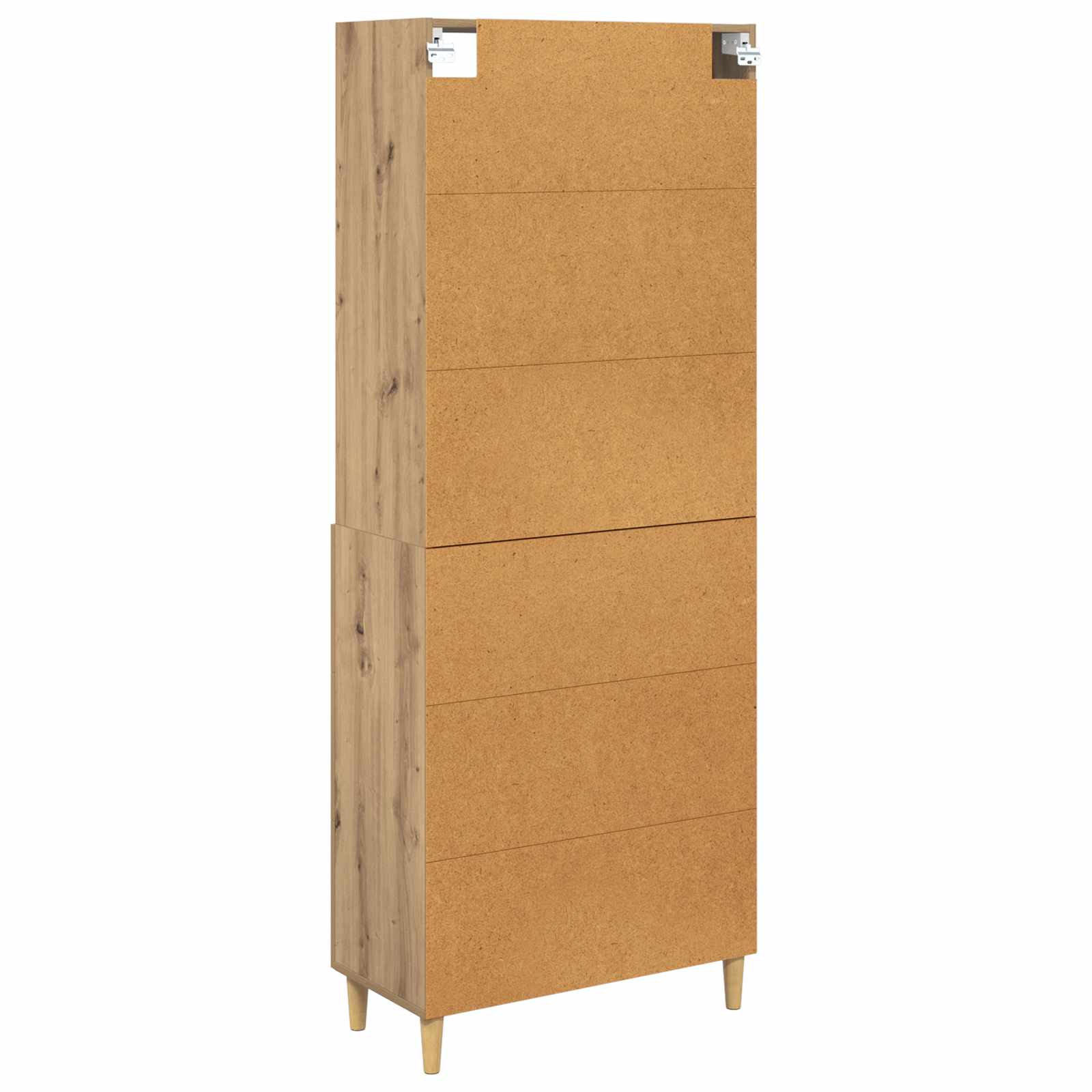 Bufet Stejar Artizanal 69,5 x 32,5 x 180 cm Lemn compozit — imaginea 10