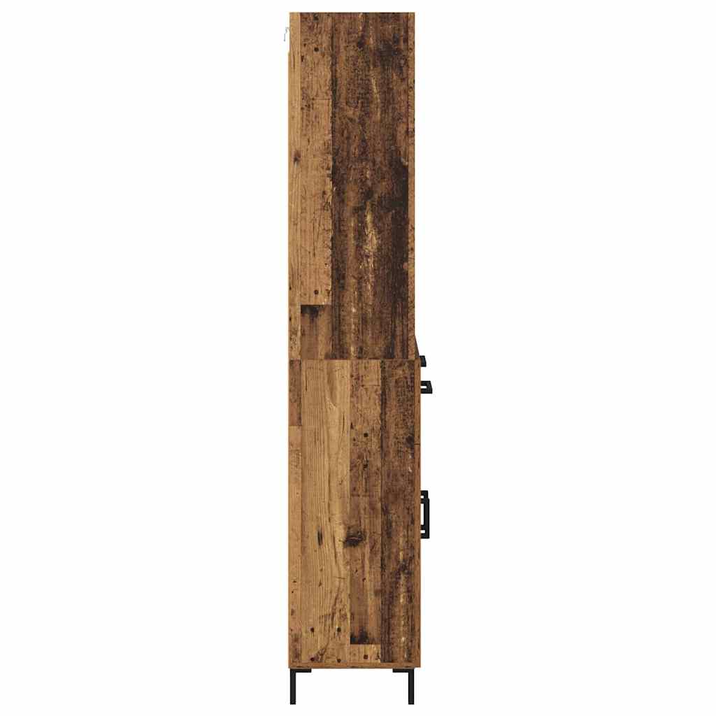 Bufet cu sertar Lemn Vechi 69,5 x 32,5 x 180 cm Lemn compozit — imaginea 10