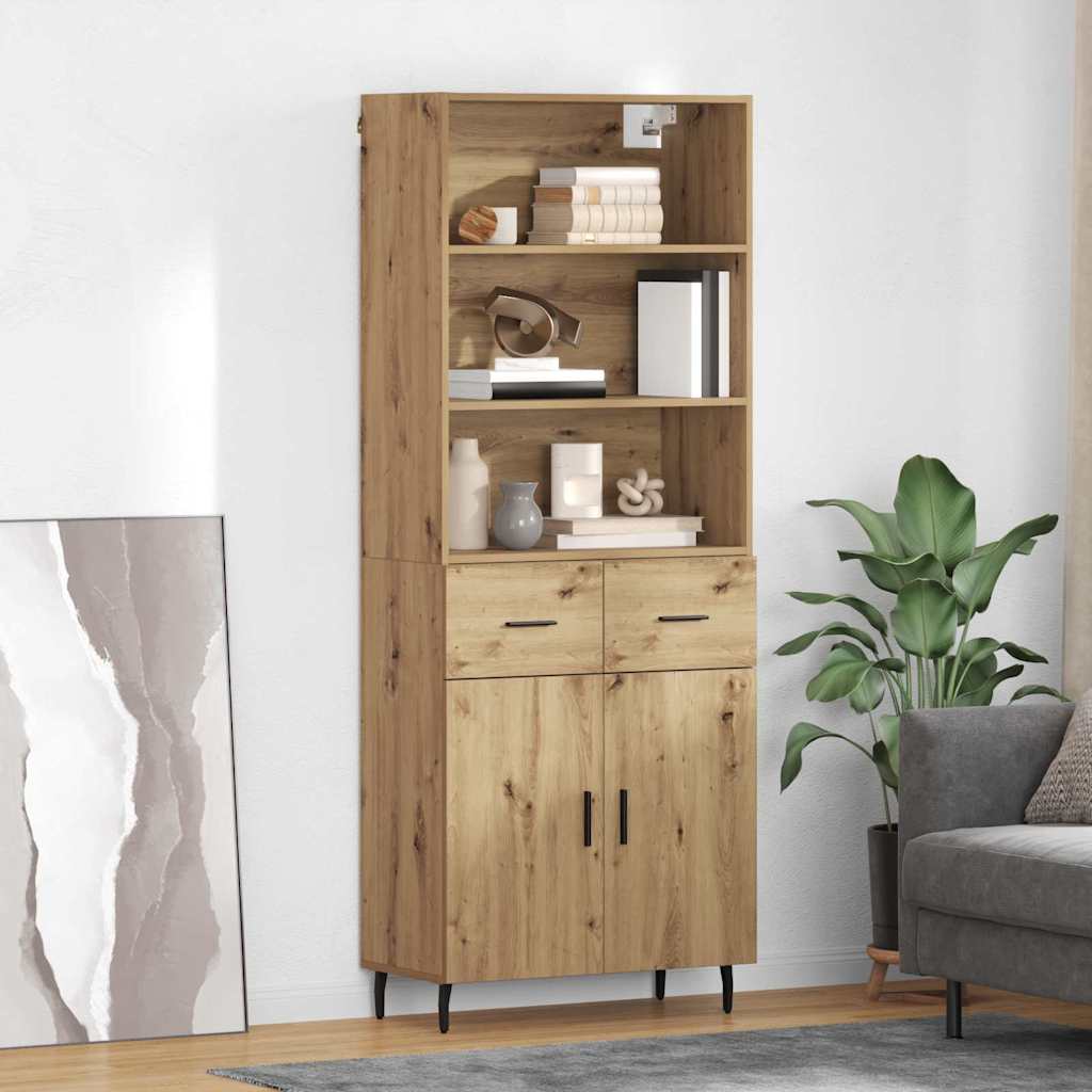 Bufet cu sertar Stejar Artizanal 69,5 x 34 x 180 cm — imaginea 2