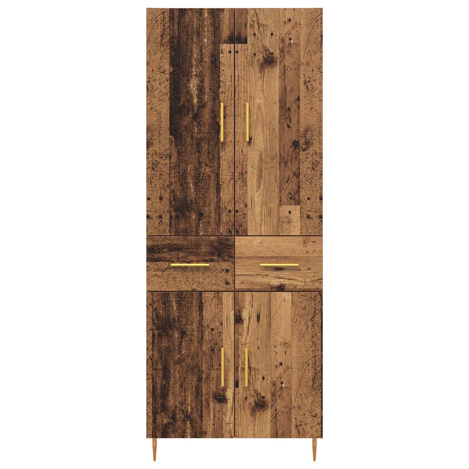Bufet Pe perete Lemn Vechi 69,5 x 34 x 180 cm Lemn compozit — imaginea 8