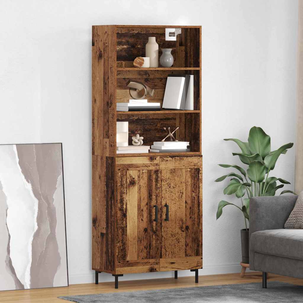 Bufet Lemn Vechi 69,5 x 32,5 x 180 cm Lemn compozit — imaginea 2