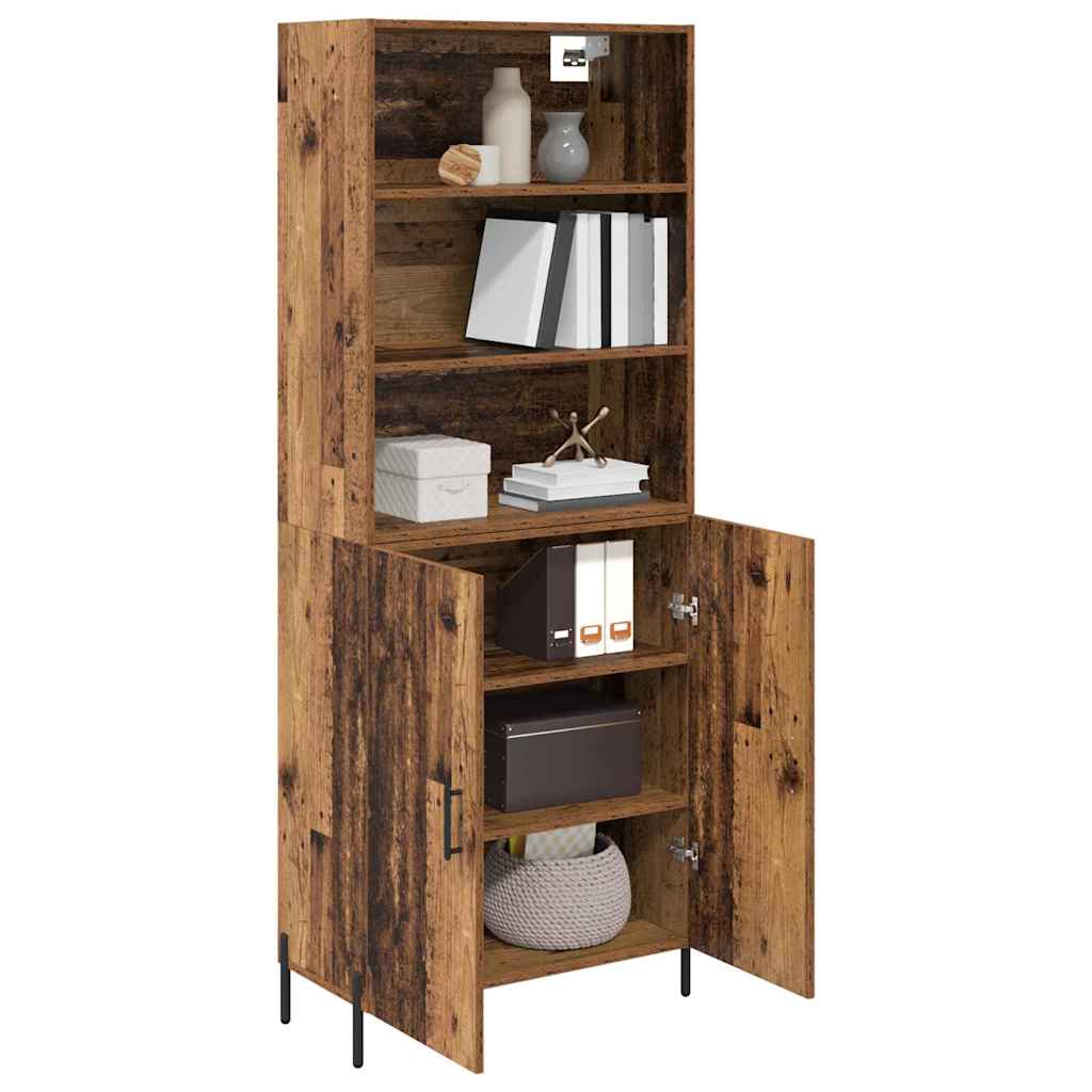 Bufet Lemn Vechi 69,5 x 32,5 x 180 cm Lemn compozit — imaginea 4