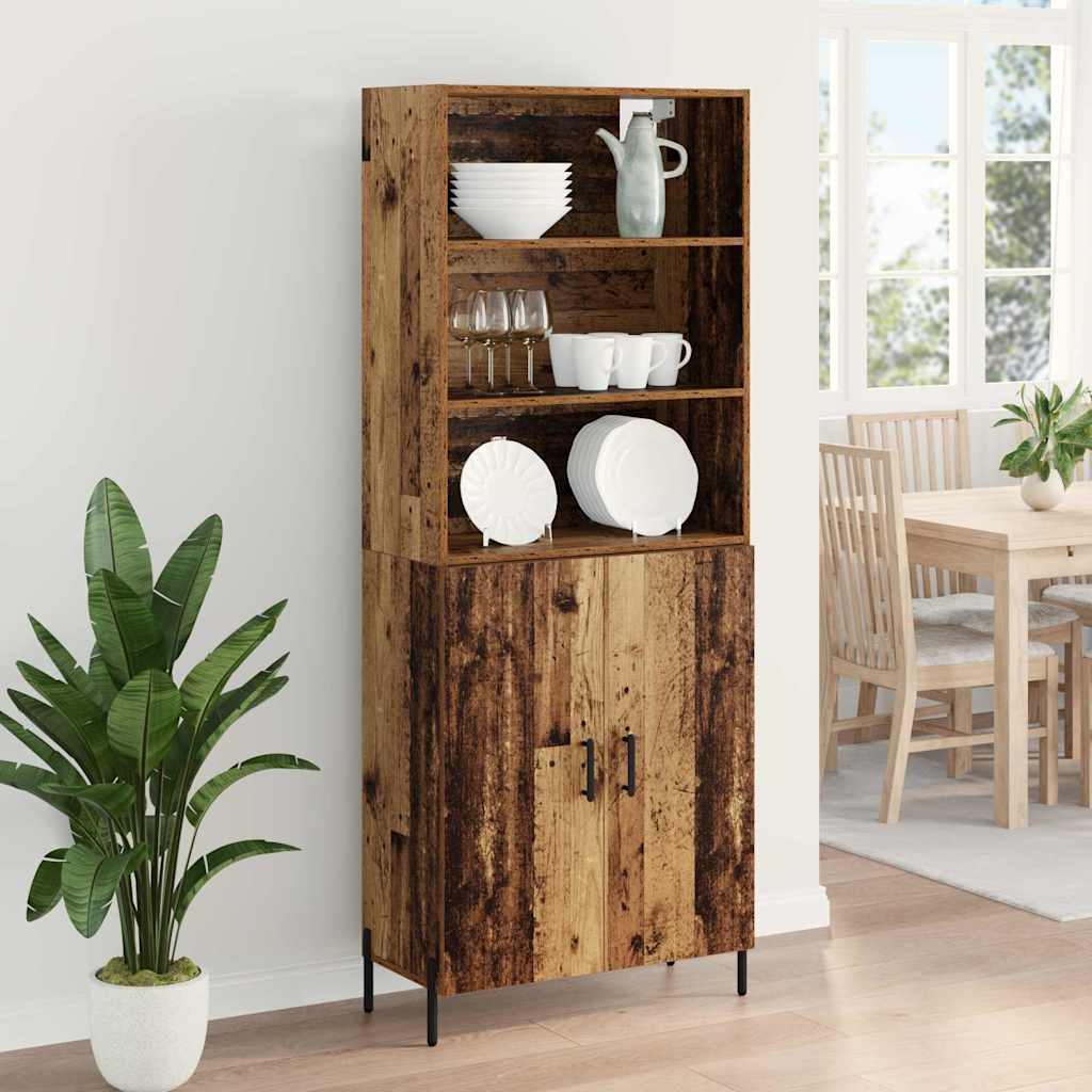 Bufet Lemn Vechi 69,5 x 32,5 x 180 cm Lemn compozit — imaginea 5