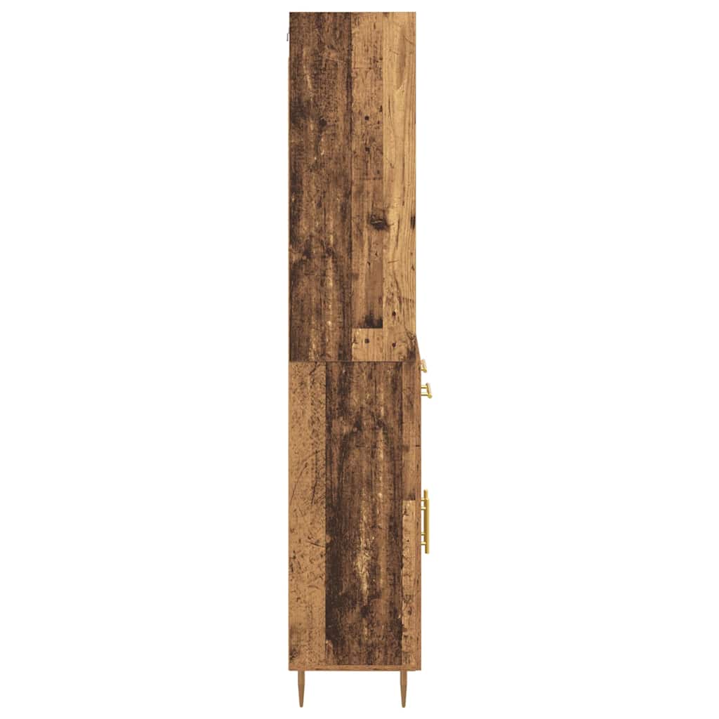 Bufet cu sertar Lemn Vechi 69,5 x 32,5 x 180 cm Lemn compozit — imaginea 10