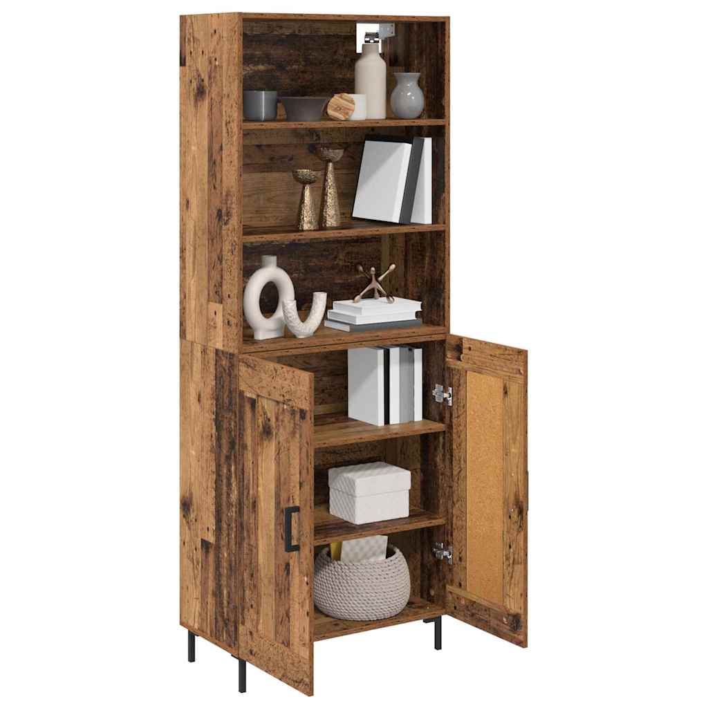 Bufet Lemn Vechi 69,5 x 32,5 x 180 cm Lemn compozit — imaginea 4