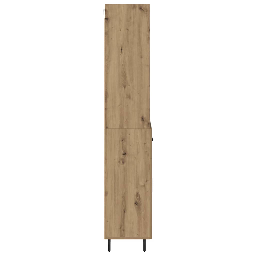 Bufet cu sertar Stejar Artizanal 69,5 x 34 x 180 cm — imaginea 10