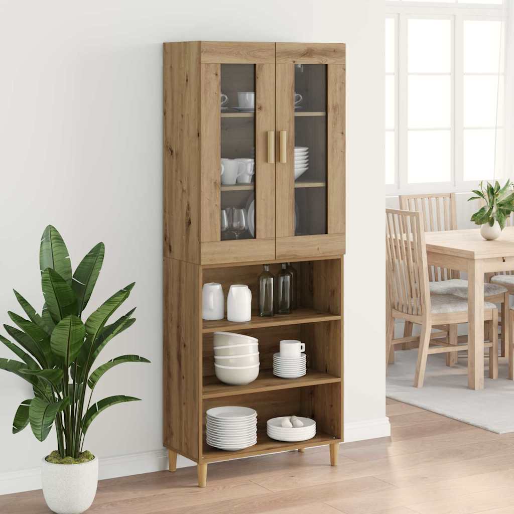 Bufet Stejar Artizanal 69,5 x 34 x 180 cm — imaginea 5