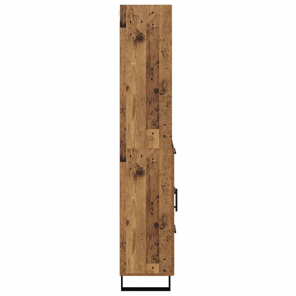 Bufet Pe perete Lemn vechi 69,5 x 34 x 180 cm Lemn compozit — imaginea 10