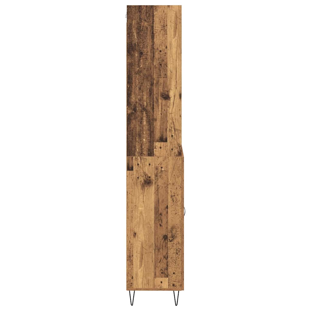 Bufet cu sertar Lemn Vechi 69,5 x 32,5 x 180 cm Lemn compozit — imaginea 10