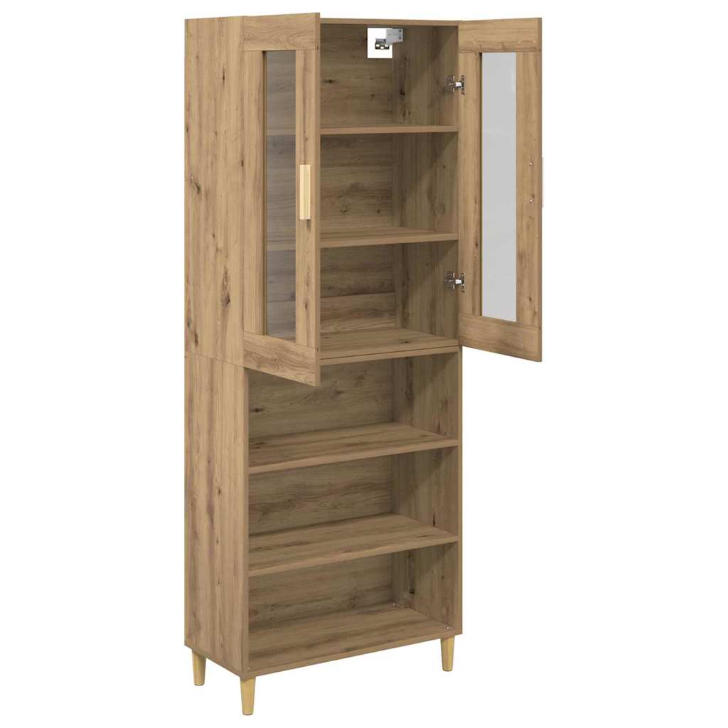 Bufet Stejar Artizanal 69,5 x 34 x 180 cm — imaginea 6
