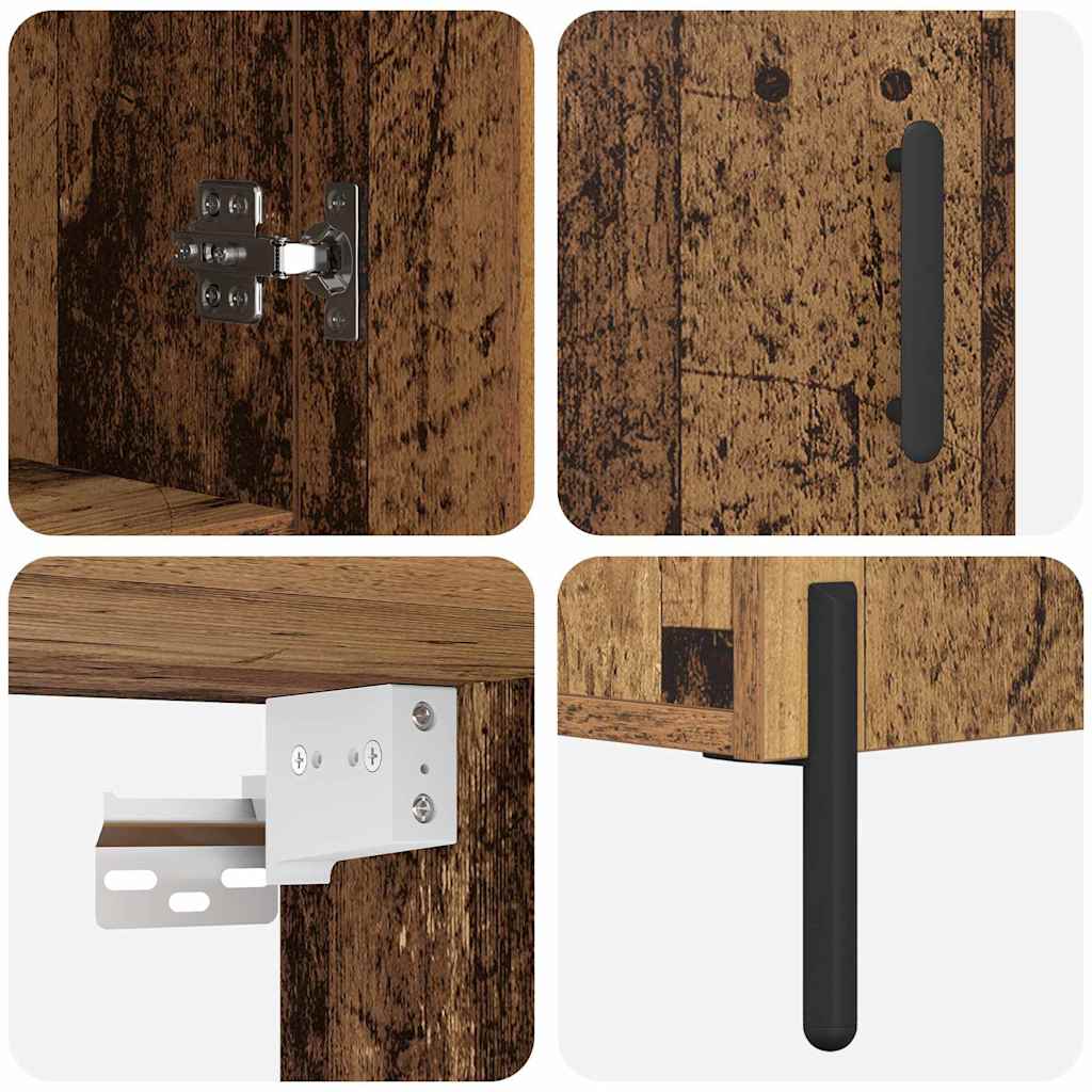 Bufet Lemn Vechi 69,5 x 32,5 x 180 cm Lemn compozit — imaginea 12