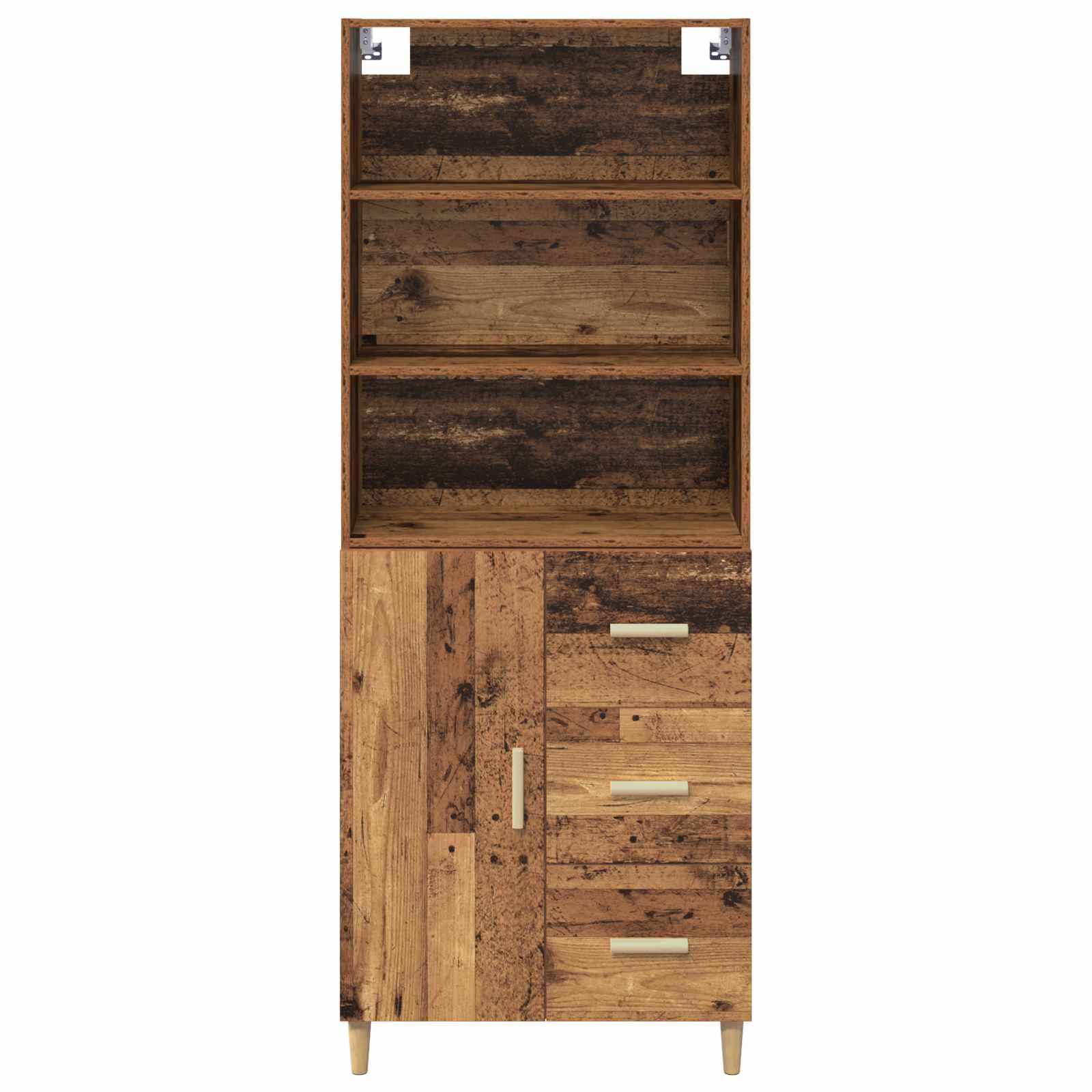 Bufet cu sertar Lemn Vechi 69,5 x 32,5 x 180 cm Lemn compozit — imaginea 8