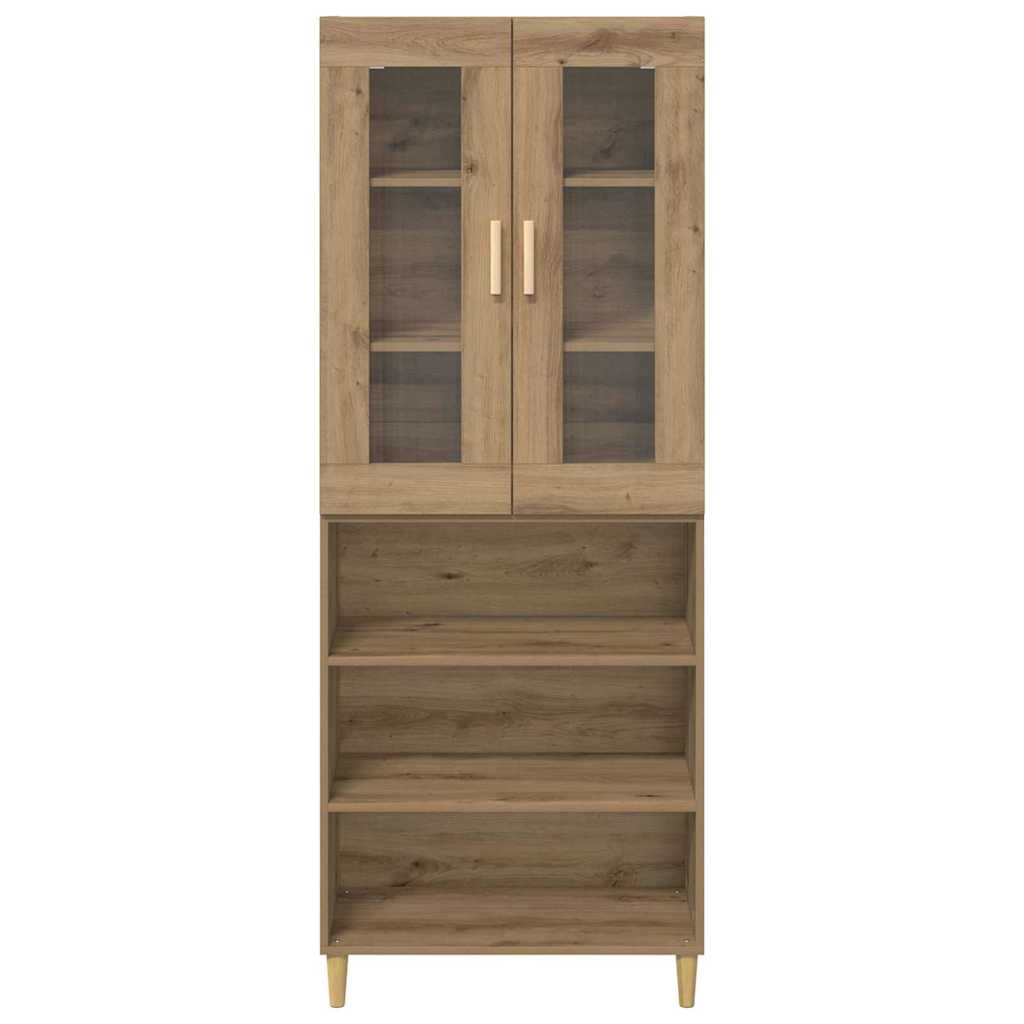 Bufet Stejar Artizanal 69,5 x 34 x 180 cm — imaginea 9
