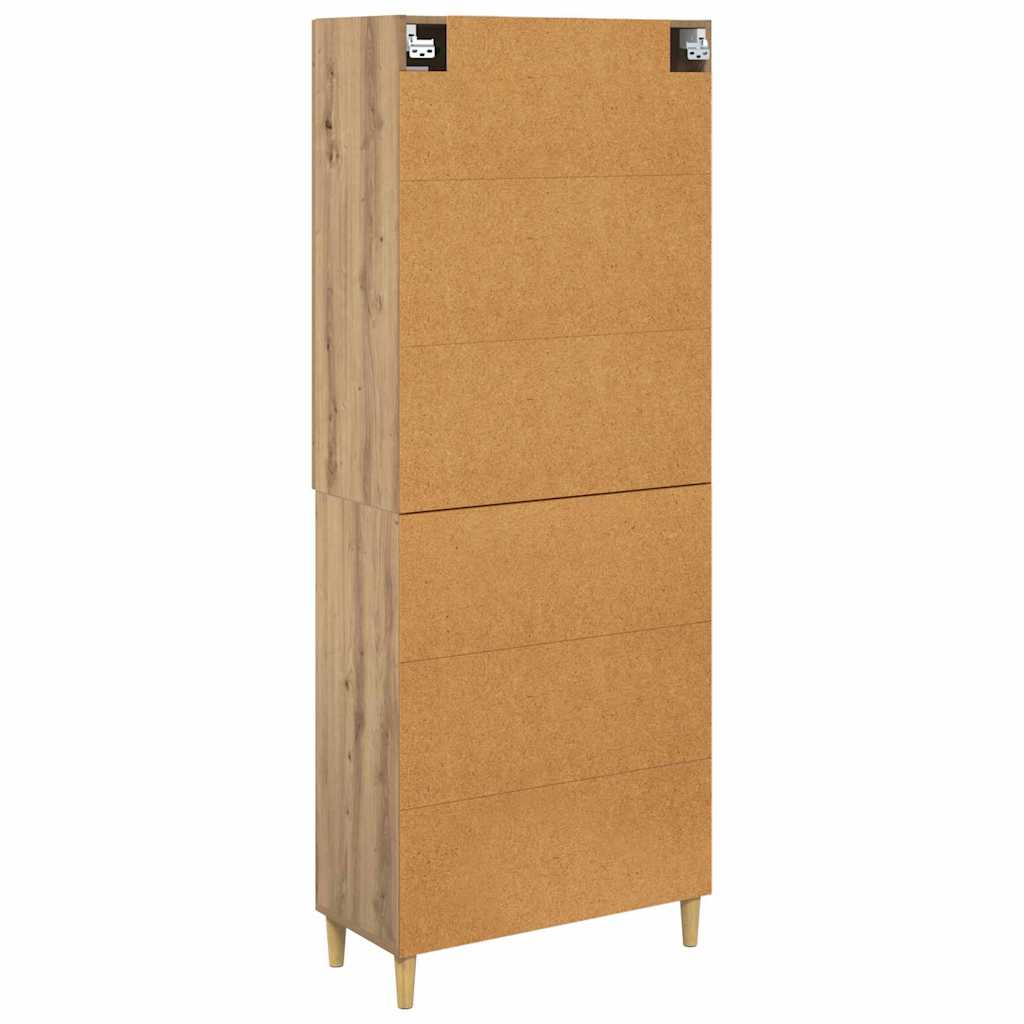 Bufet Stejar Artizanal 69,5 x 34 x 180 cm — imaginea 11