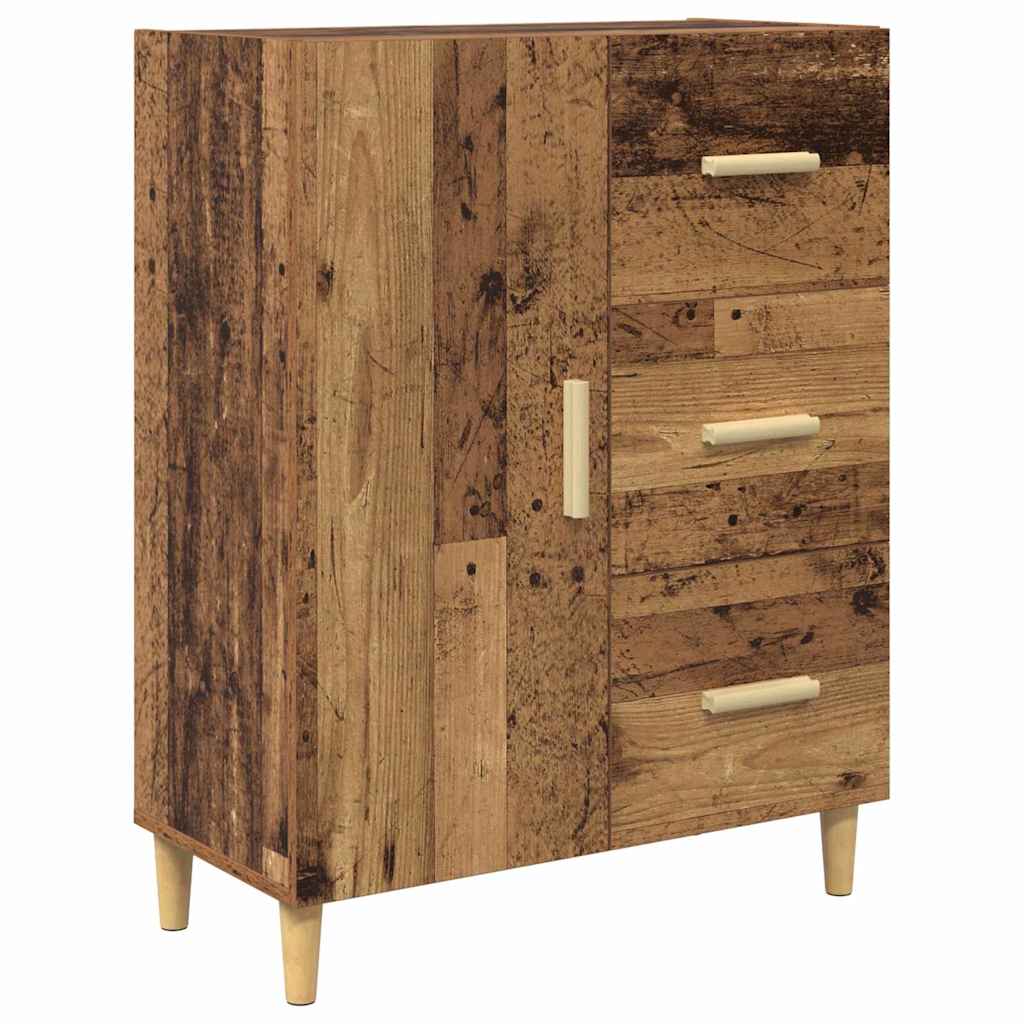 Bufet cu sertar Lemn Vechi 69,5 x 34 x 180 cm Lemn compozit — imaginea 7