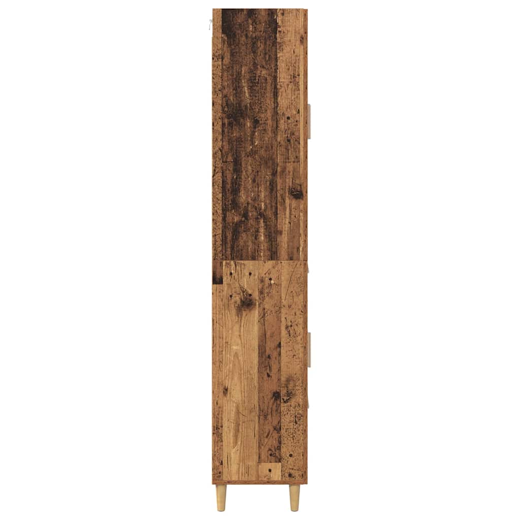 Bufet cu sertar Lemn Vechi 69,5 x 34 x 180 cm Lemn compozit — imaginea 10