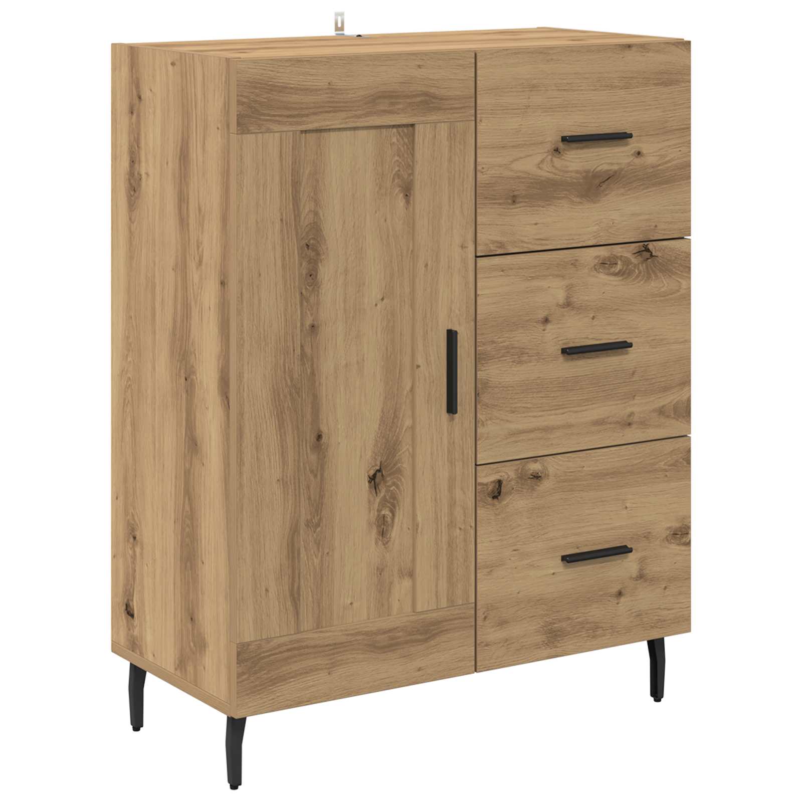 Bufet cu sertar Stejar Artizanal 69,5 x 34 x 180 cm — imaginea 6