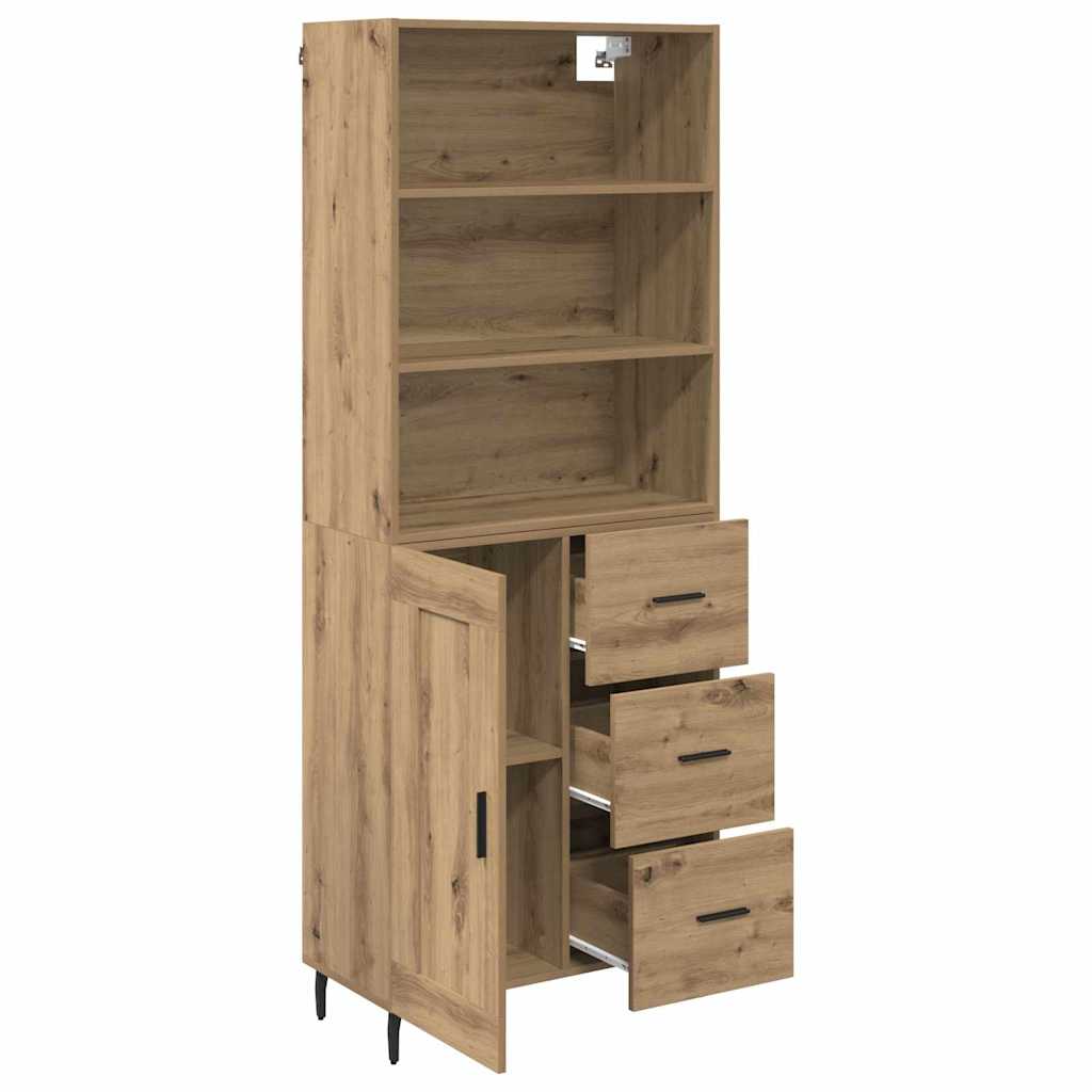 Bufet cu sertar Stejar Artizanal 69,5 x 34 x 180 cm — imaginea 6