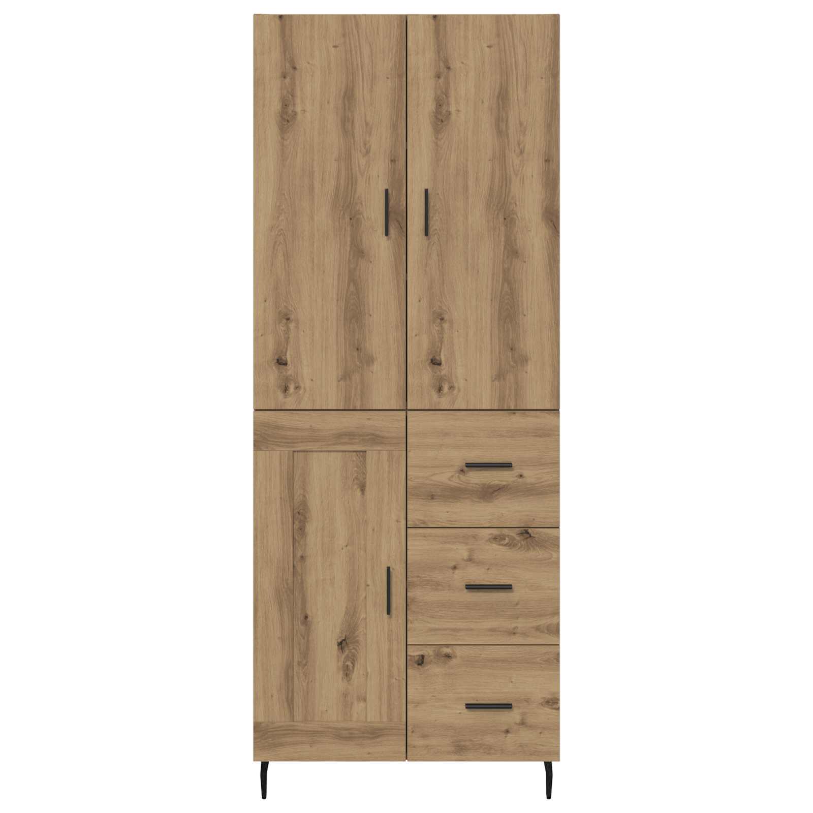 Bufet cu sertar Stejar Artizanal 69,5 x 34 x 180 cm — imaginea 8